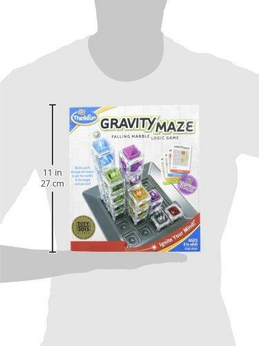 ThinkFun Gravity Maze Marble Run Brain Game and STEM Toy for Boys and Girls Age