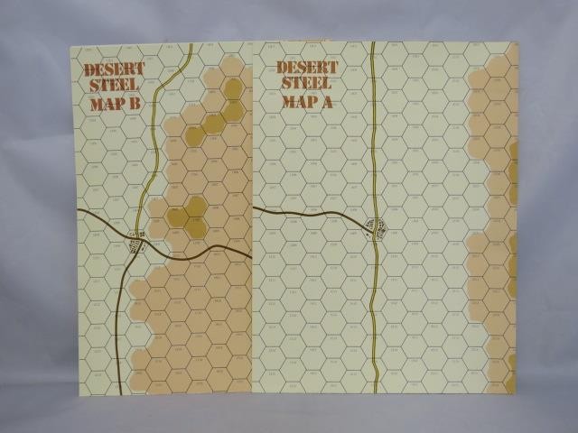 West End Games 1989 – Tank Leader: Desert Steel – Armored Tactics (UNPUNCHED) EX