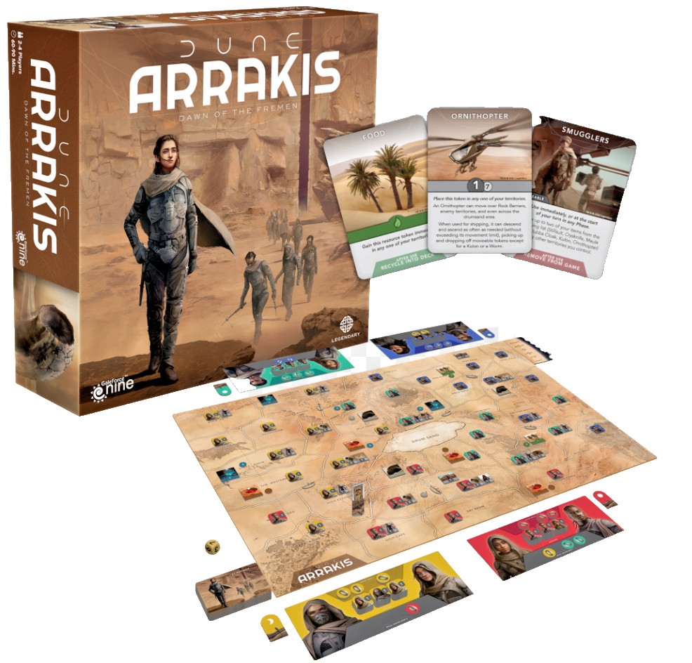 Dune Arrakis Dawn of the Fremen Board Game Gale Force Nine Brand New Sealed
