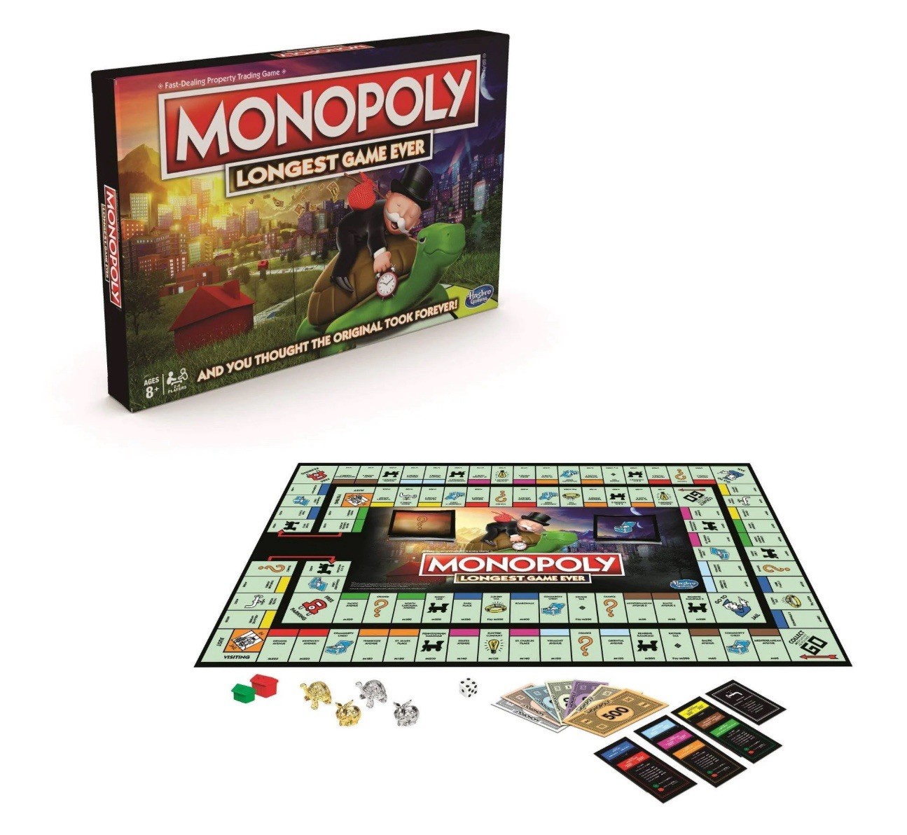 Hasbro Monopoly Longest Game Ever Edition Factory Sealed
