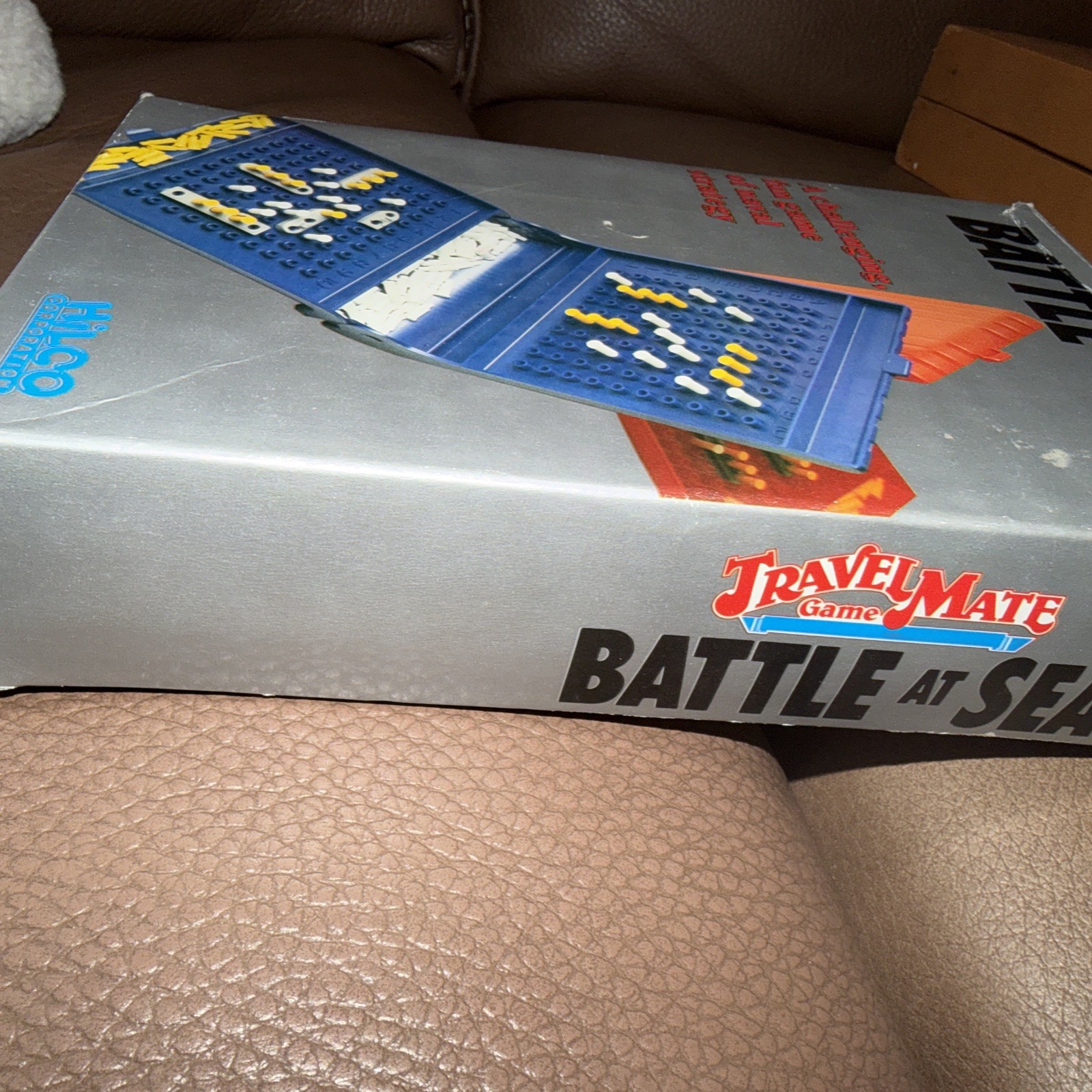 Battle Ship Battle At Sea Vintage Travel Set