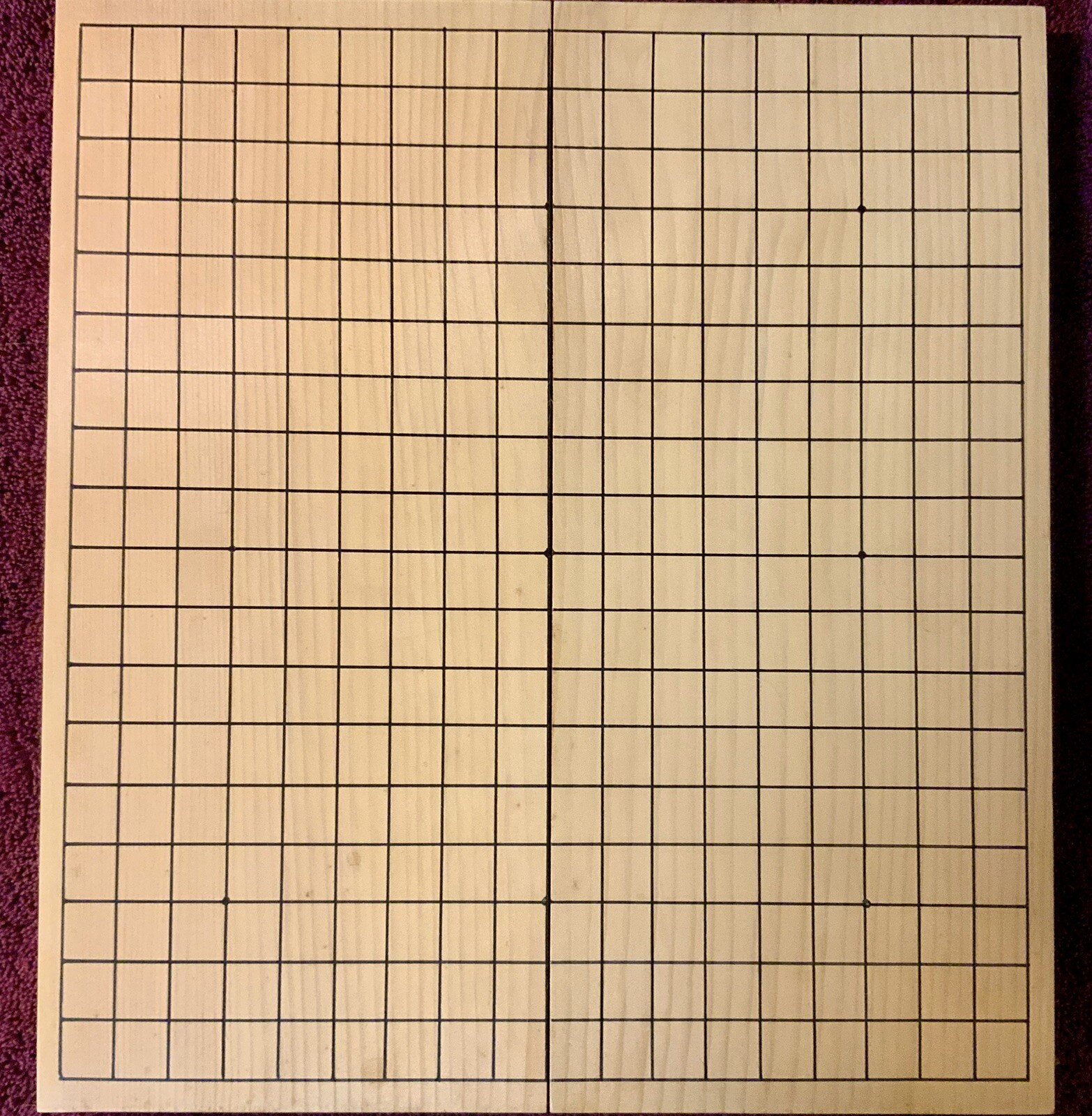 Vintage Wooden Folding Go-Board Without Legs 11″+× 12″+× 1″ Pieces Instructions