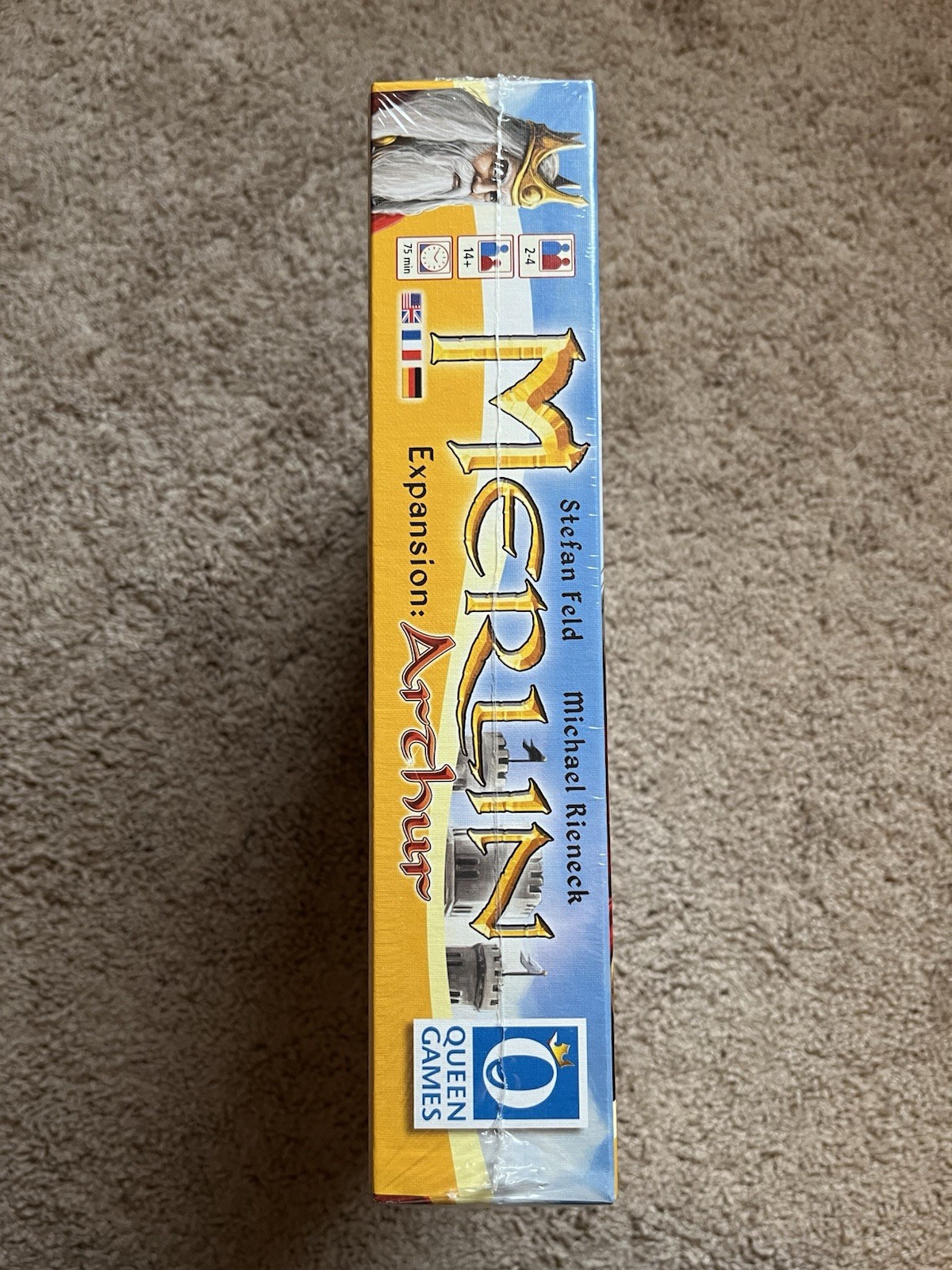 Merlin + Arthur Expansion Board Game Queen Games 2017 Stefan Feld NEW/SEALED
