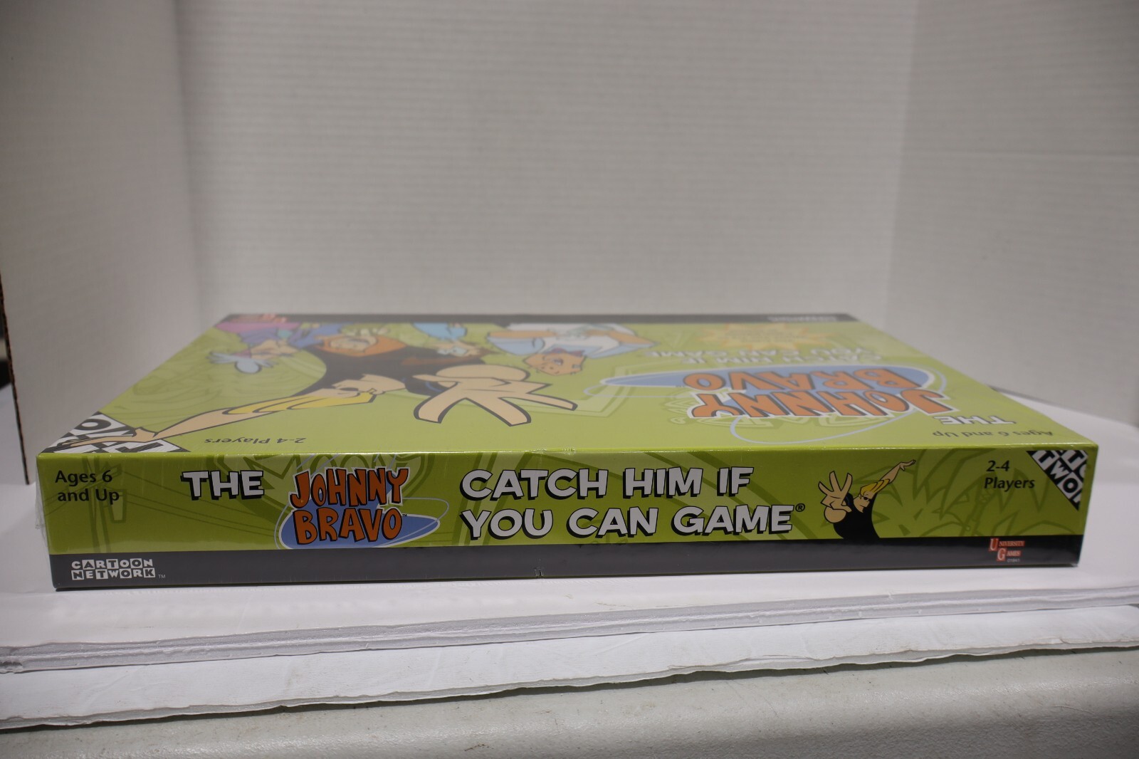 Cartoon Network Johnny Bravo Catch Him If You Can University Games Board Game