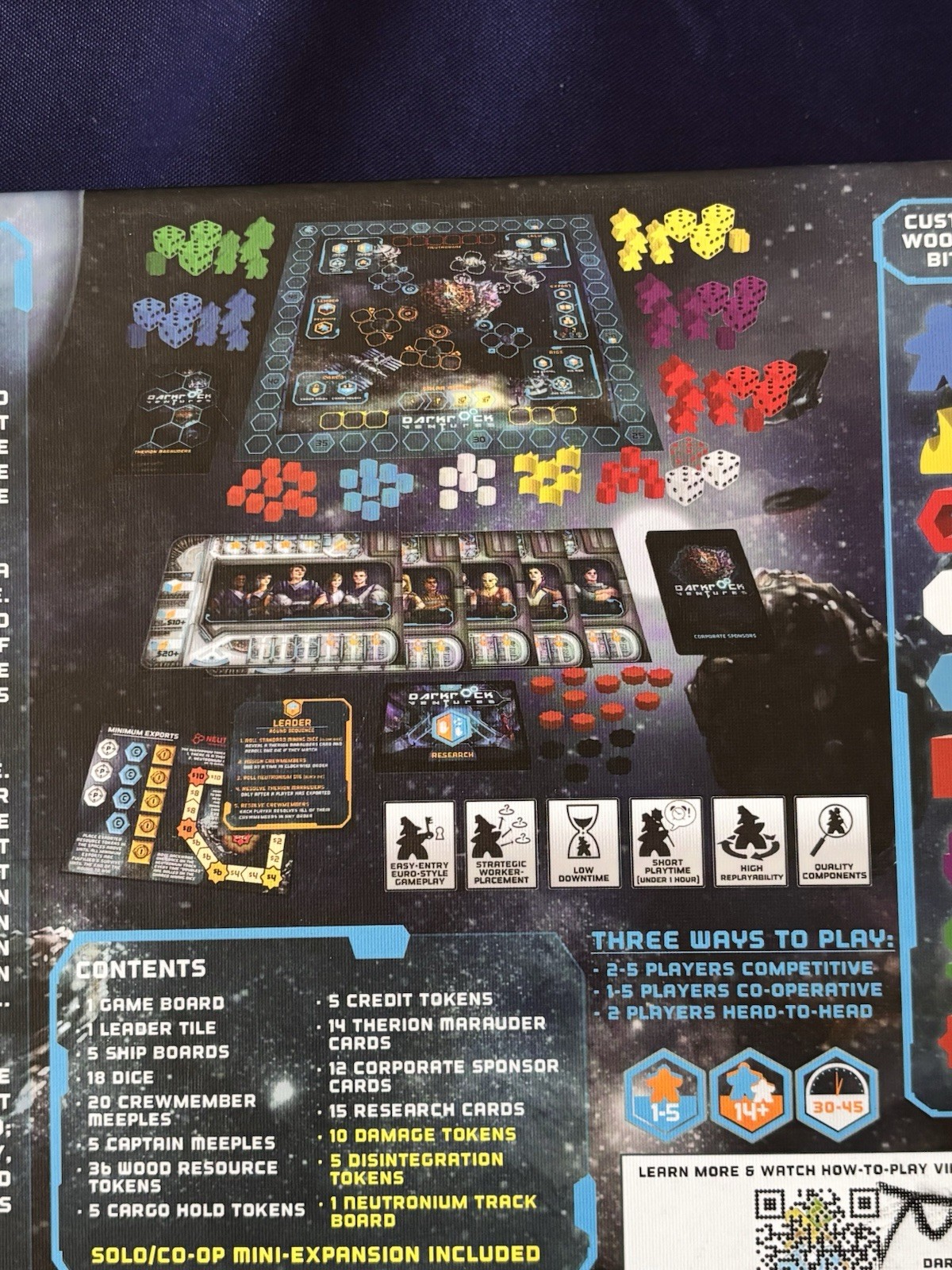 Darkrock Ventures Board Game 1st Printing Magic Meeple Gamelyn Games