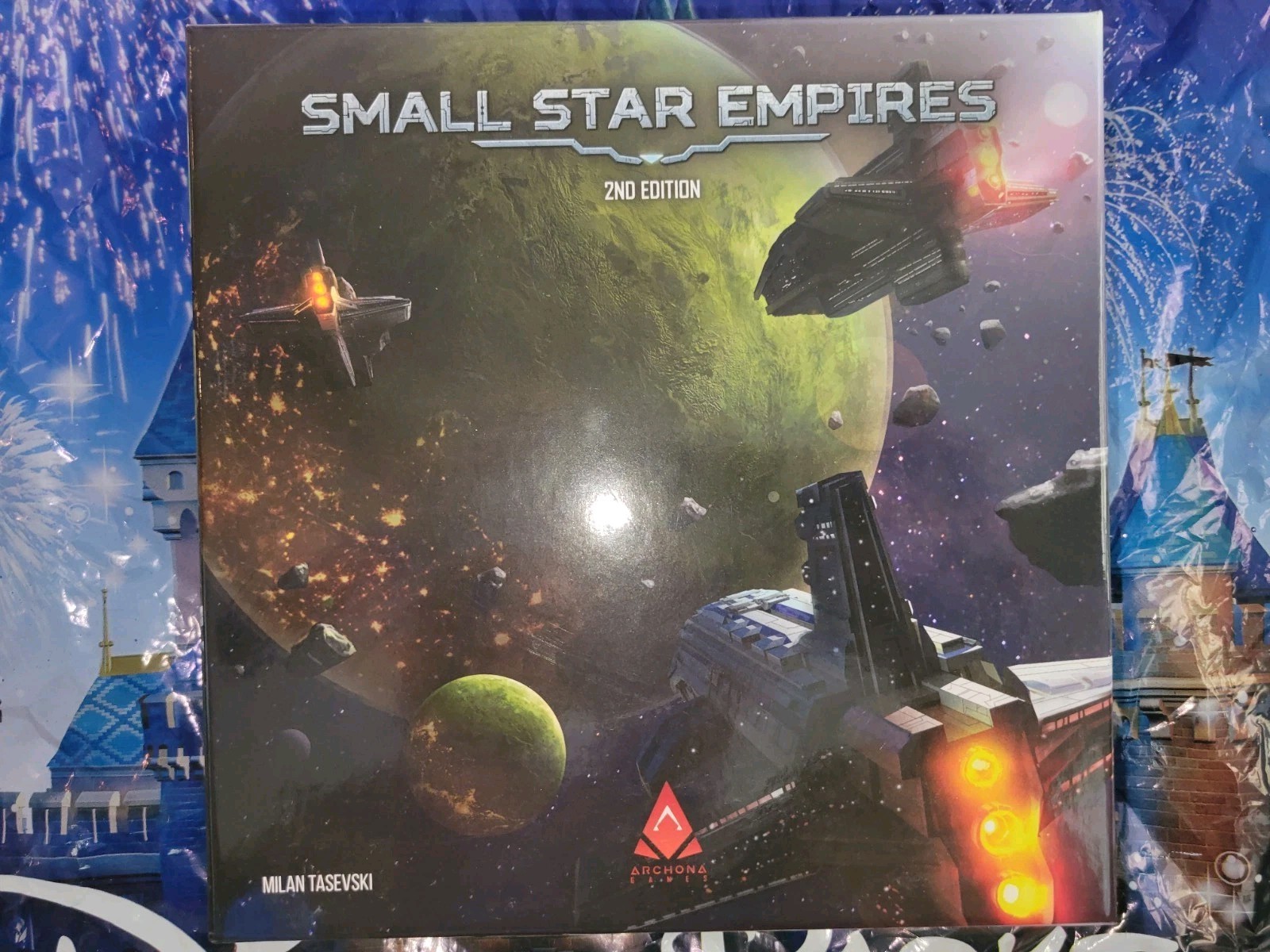 Archona Boardgame Small Star Empires 2nd Edition Used Complete!