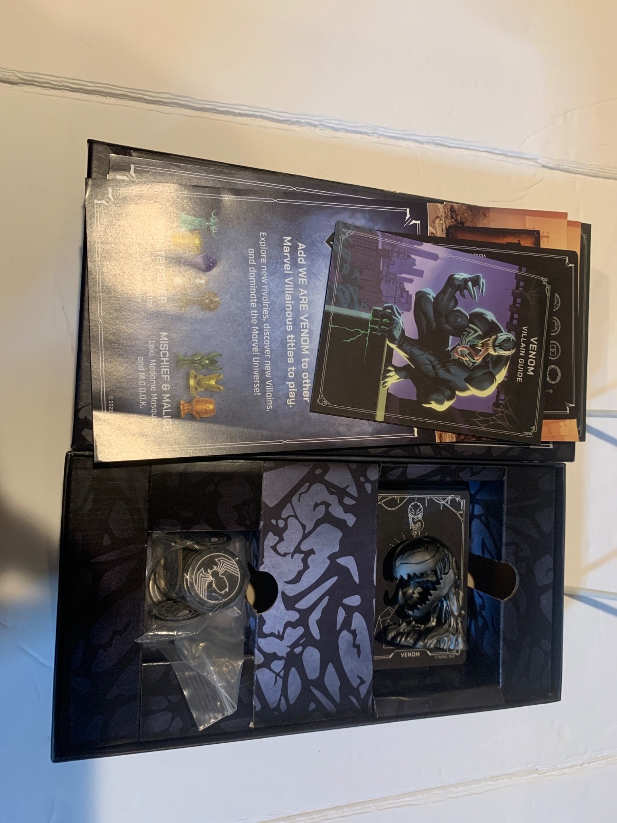 Ravensburger Marvel Villainous We Are Venom Expansion Pack Board Game 2022 12+