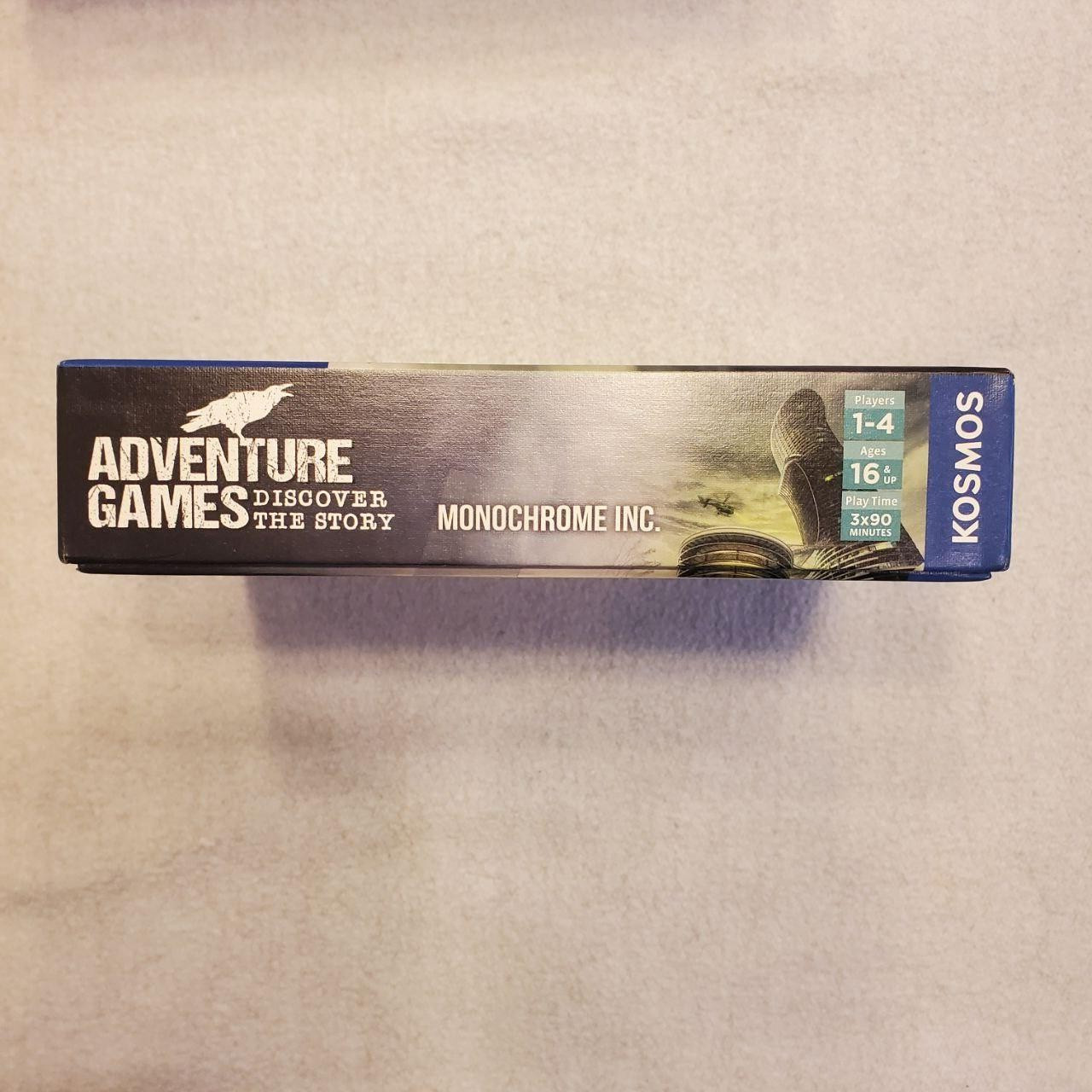 Adventure Games Monochrome Inc Board Game Kosmos 1-4 Players 16+ Coop Story
