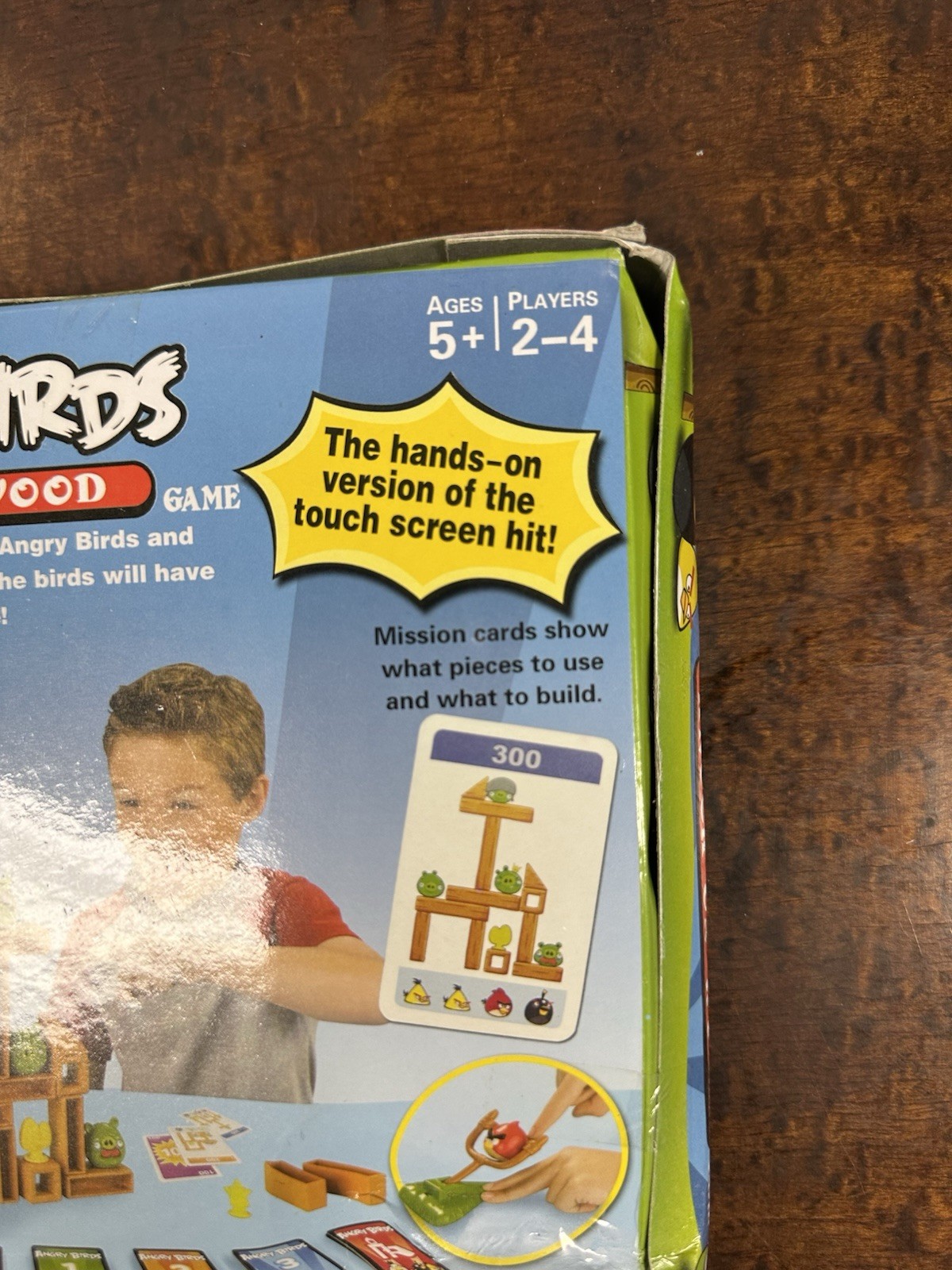 NEW SEALED 2010 Angry Birds Knock on Wood Game Mattel Complete Kids Play