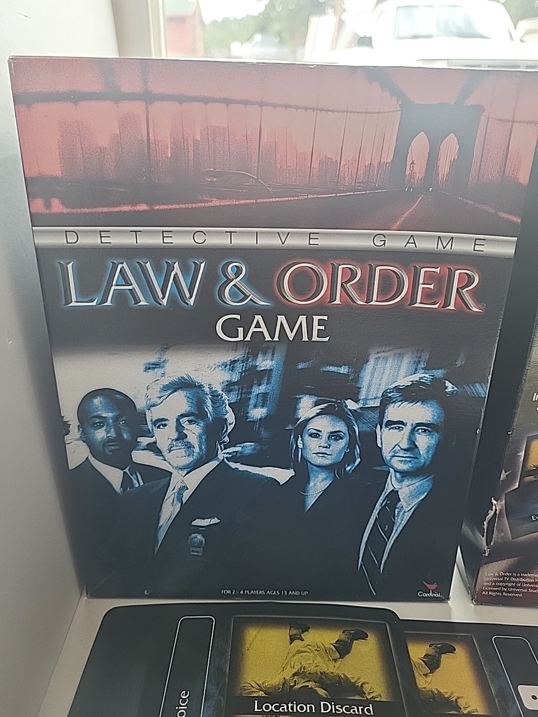 Law & Order Detective Game First player to identify the subject wins ShipsFree