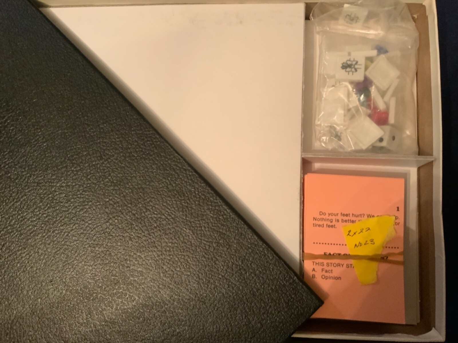 Learning Well comprehension Games kit: Fact Or Opinion – Red Level – No. 402