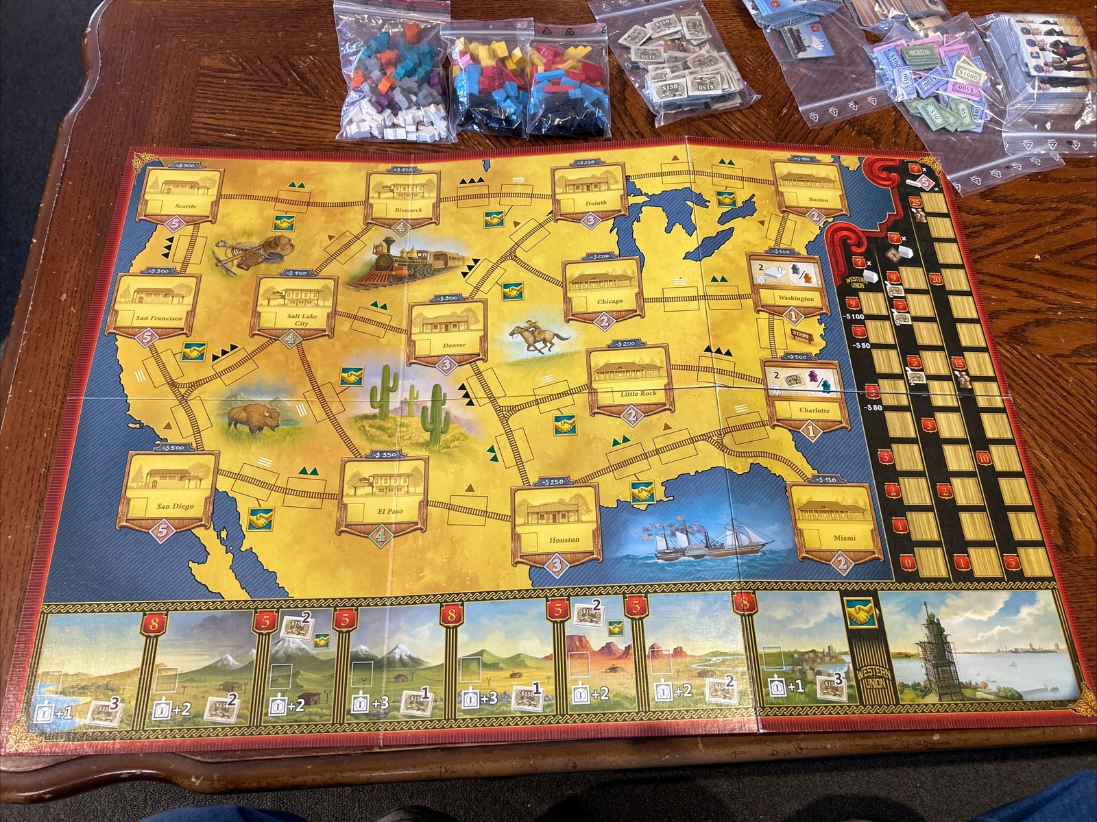 Pegasus Spiele Boardgame Railroad Revolution Box Complete