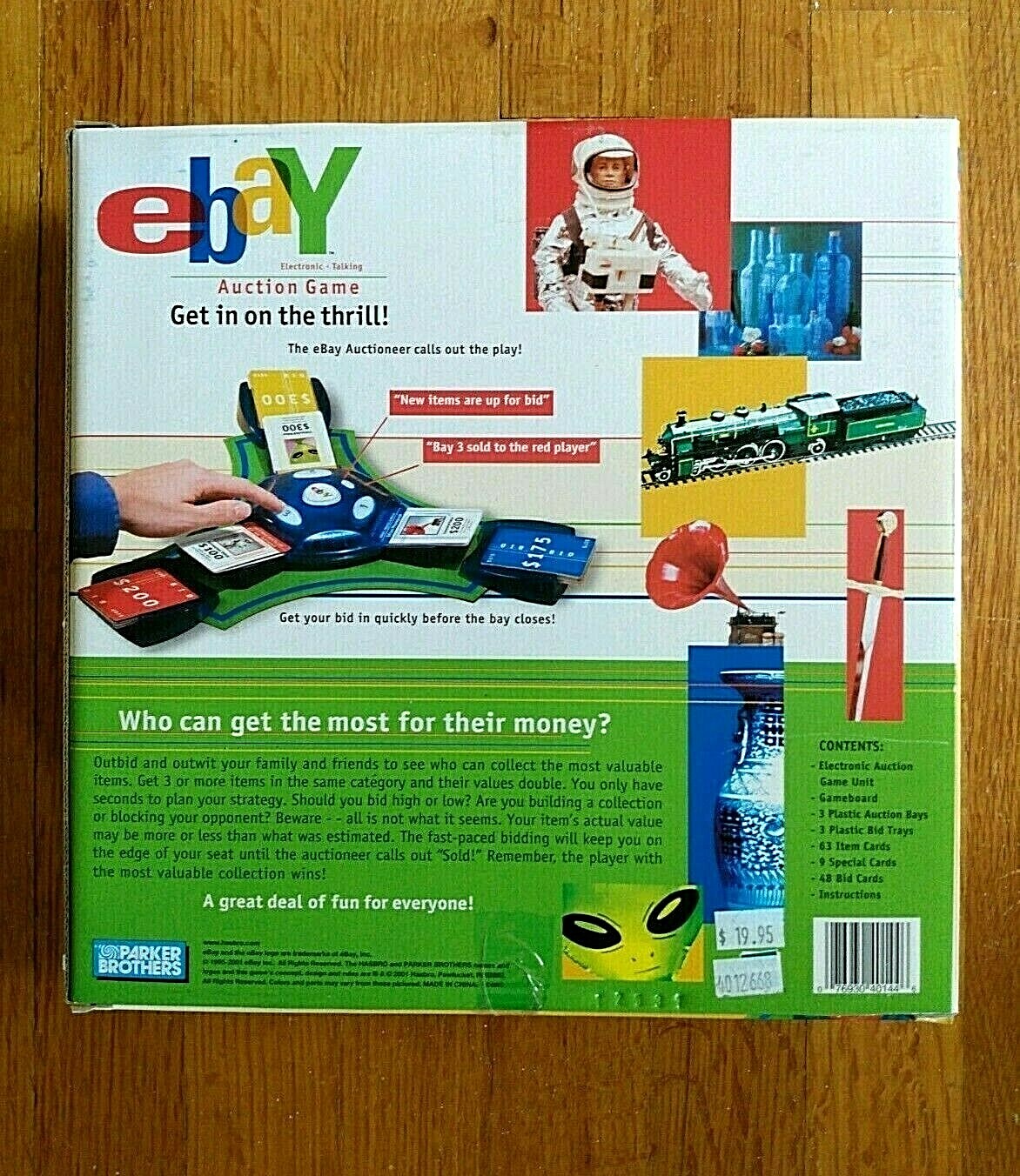 2001 SEALED eBay Auction Electronic Talking Board Game Ebayana Hasbro