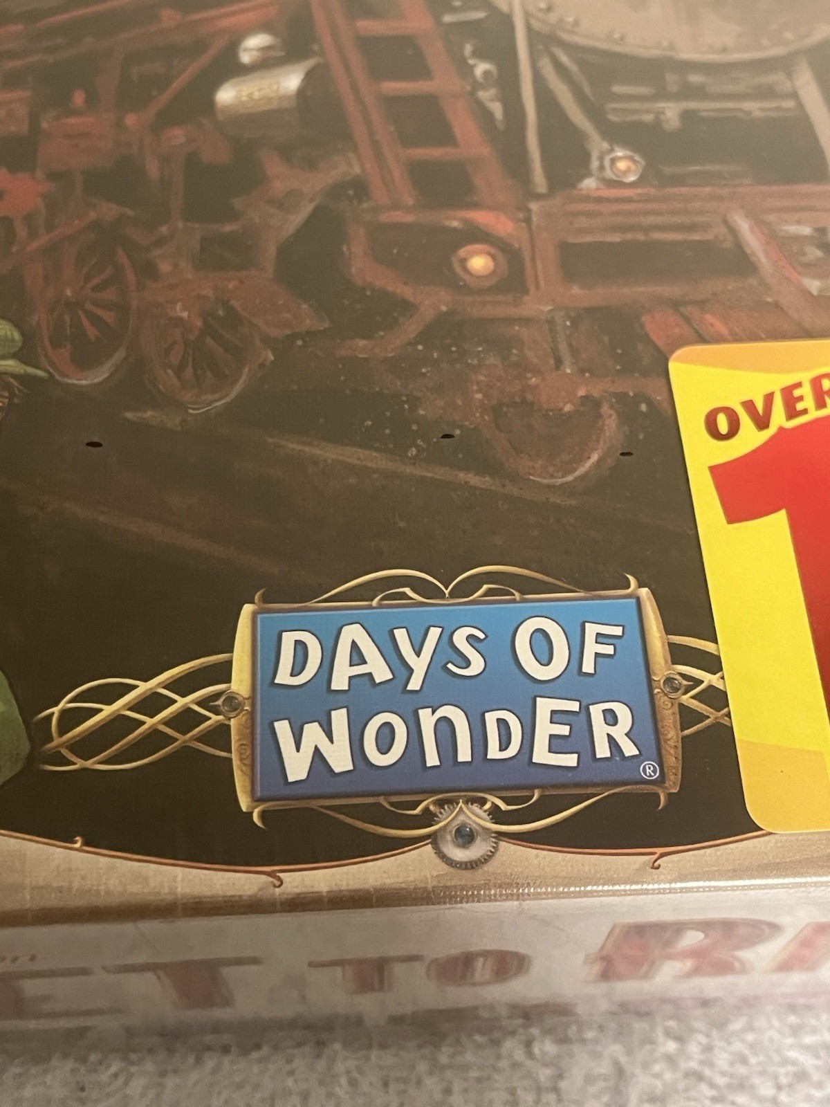 [NEW SEALED] Ticket To Ride Board Game – Days Of Wonder / Alan R. Moon