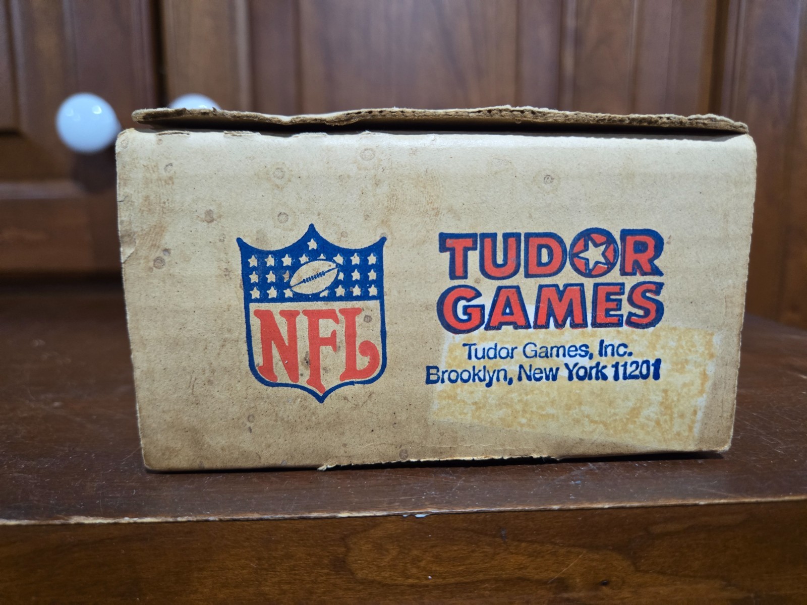 Vintage Tudor Games NFL Team Sets Divisional Box Only – No Figures – Read