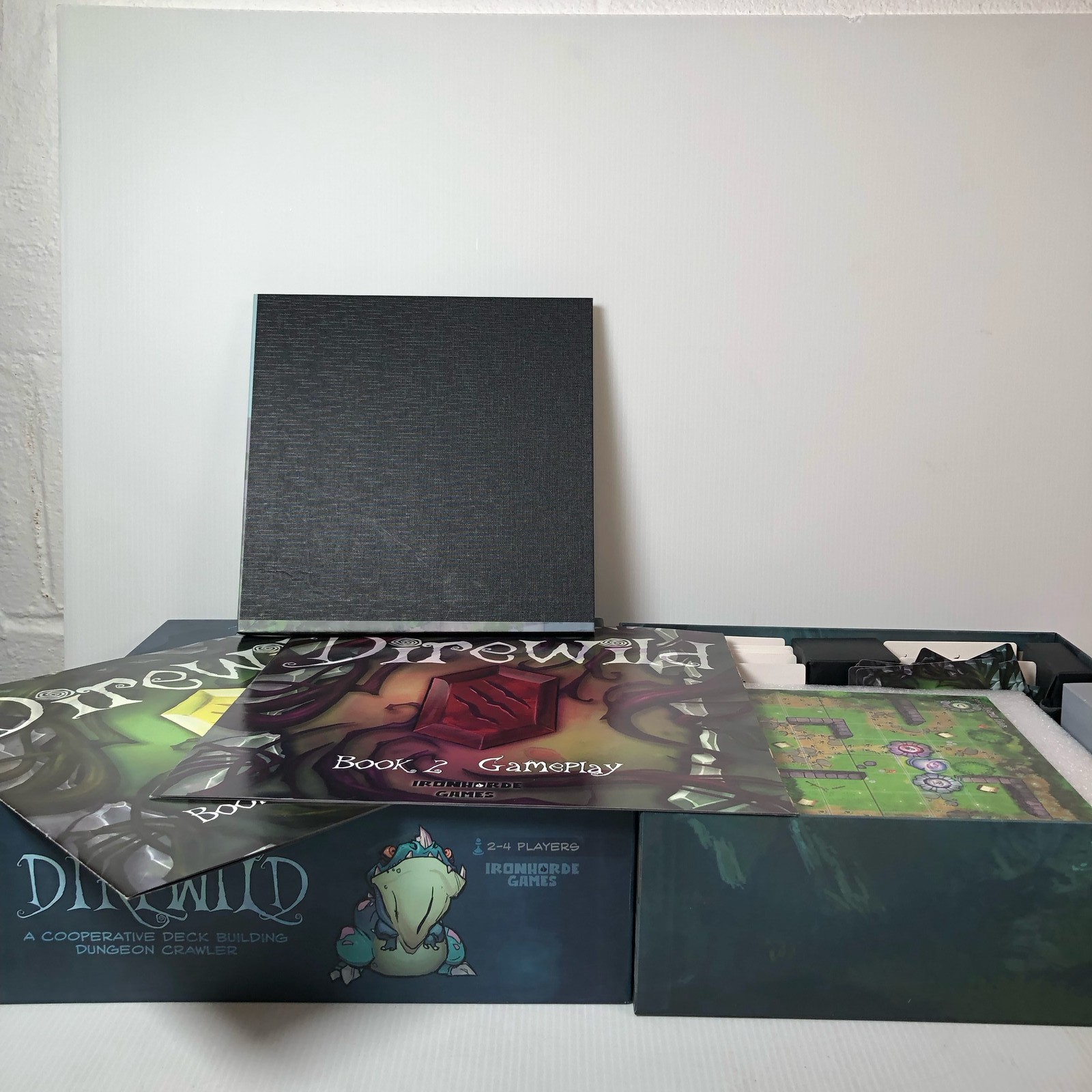 Direwild Cooperative Deck Building Dungeon Crawler Board Game Ironhorde Games