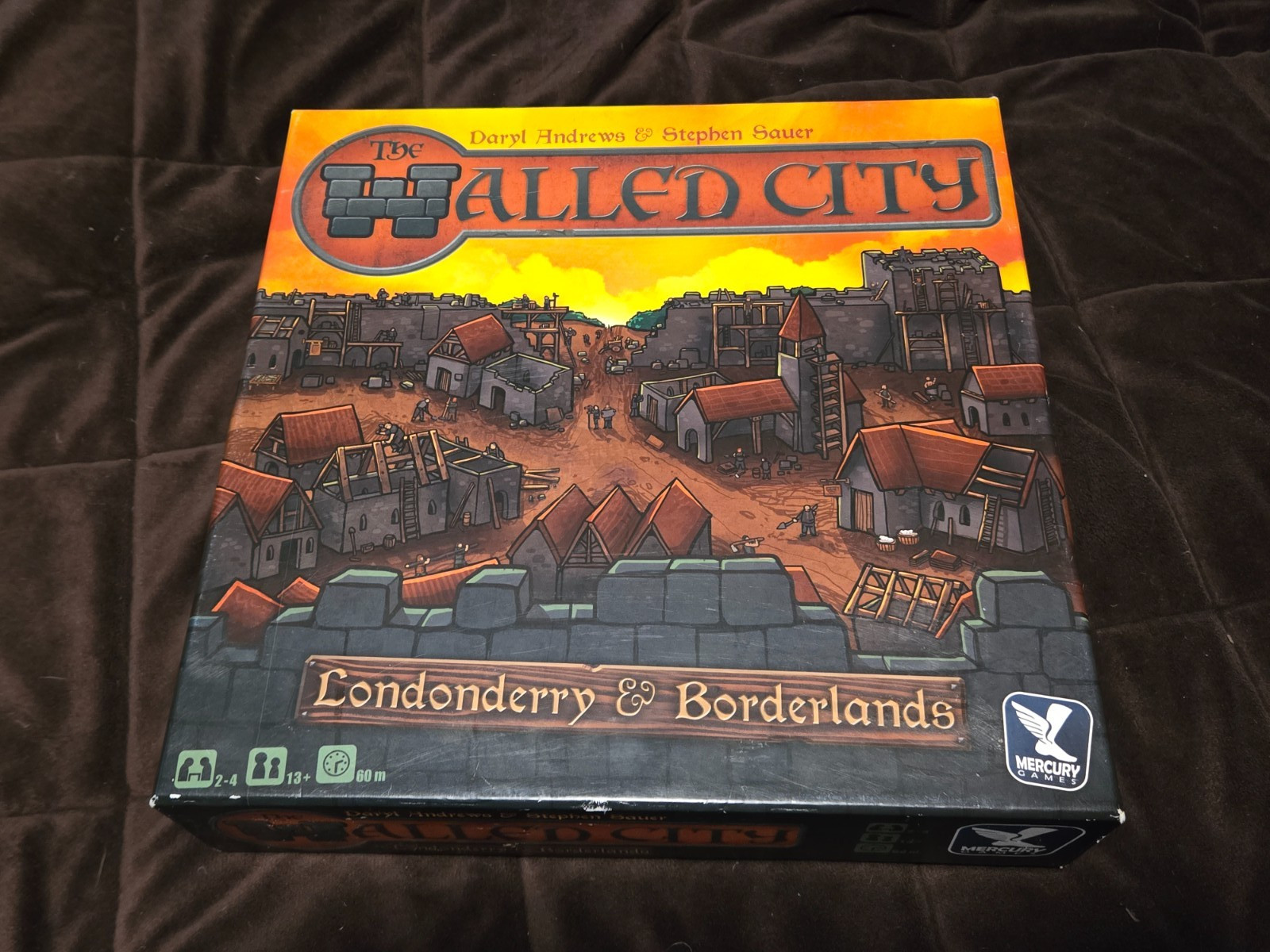 Mercury Games The Walled City-Londonderry & Borderlands-ALL PARTS SEALED