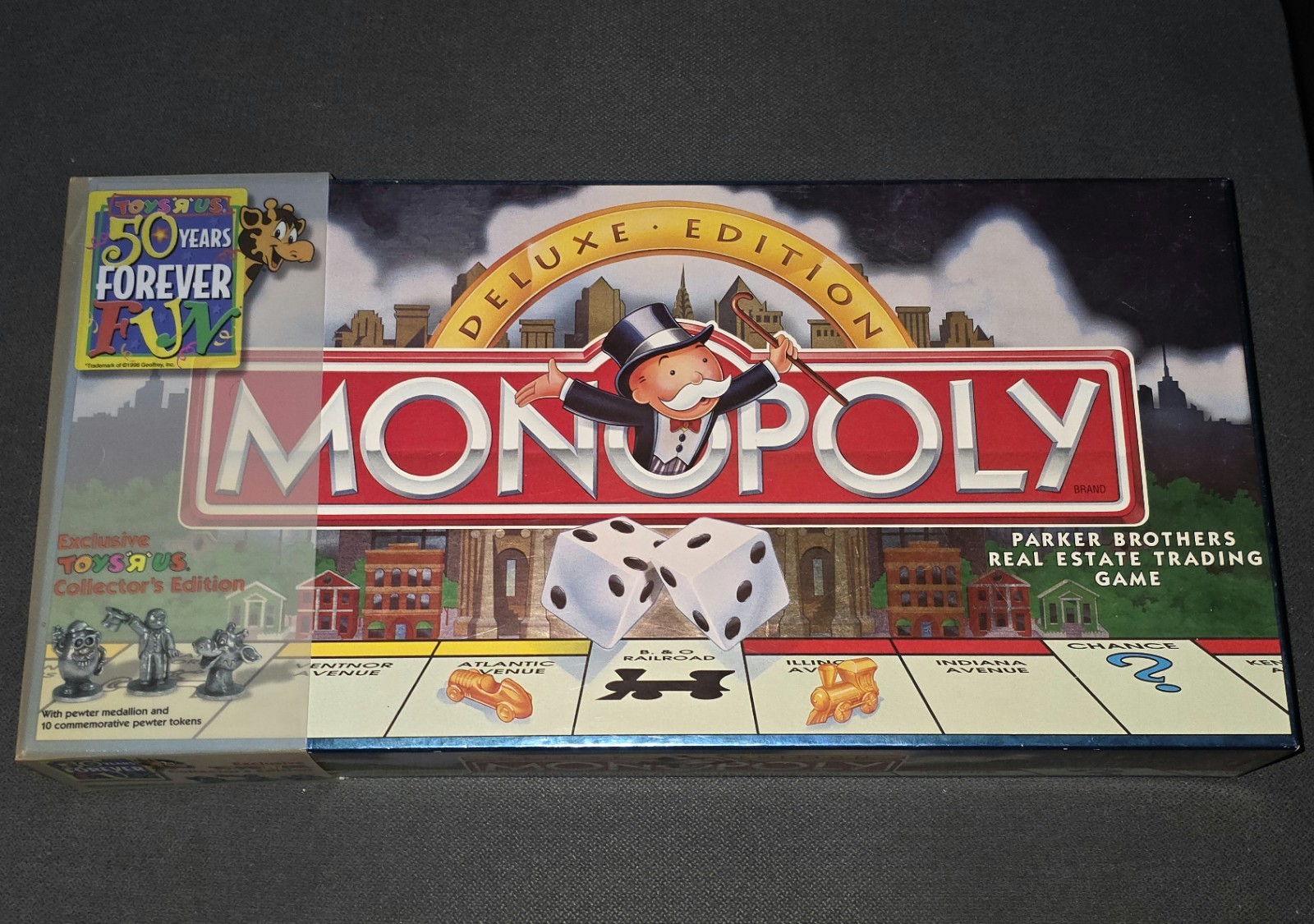 Toys R Us 50th Anniversary Special Edition Monopoly New Never Played With 🔥