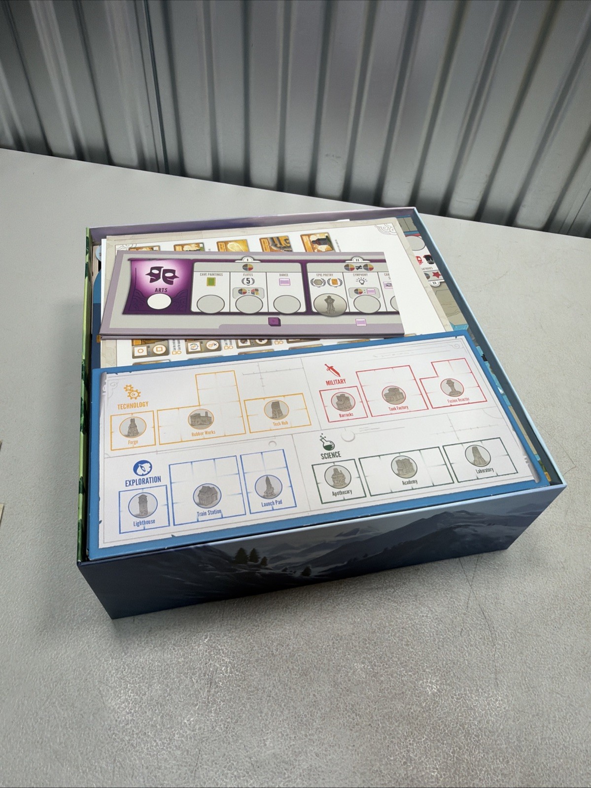 Tapestry Board Game – A Civilization Game – Stonemaier 2019 (EX/NM-Complete)