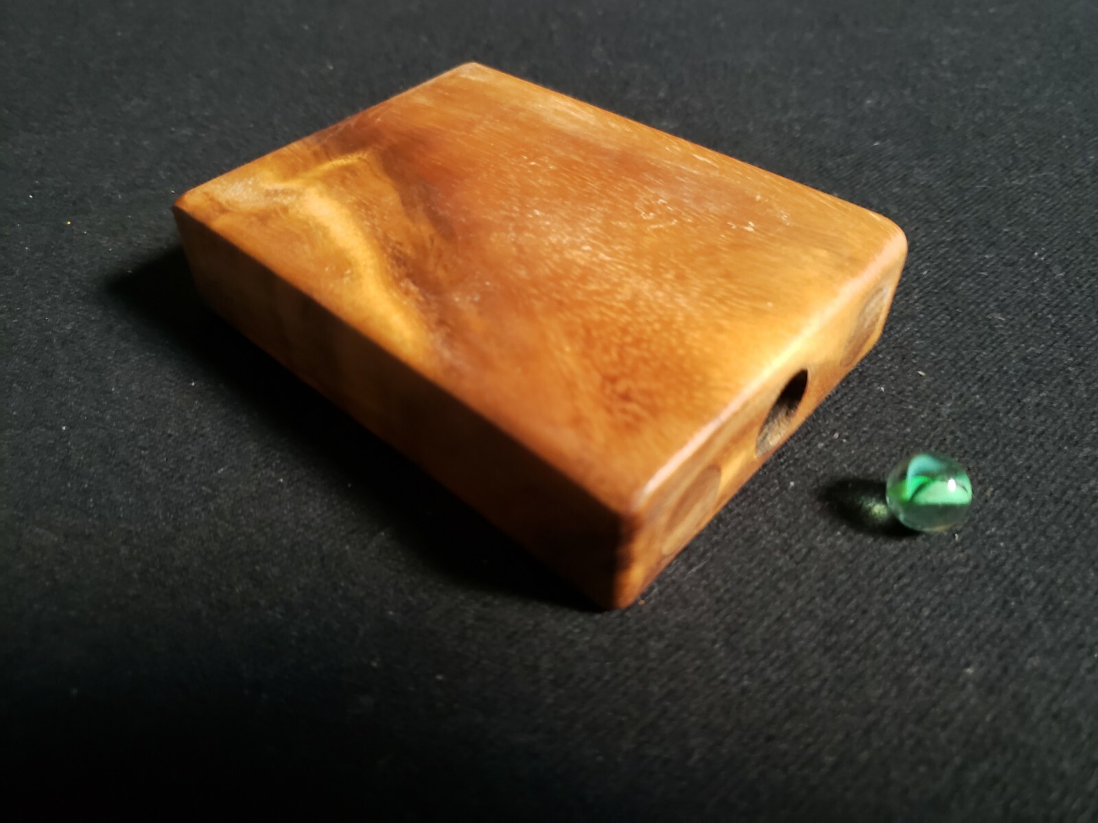 Lost Marble puzzle, made from Monkey Pod Wood from Thailand
