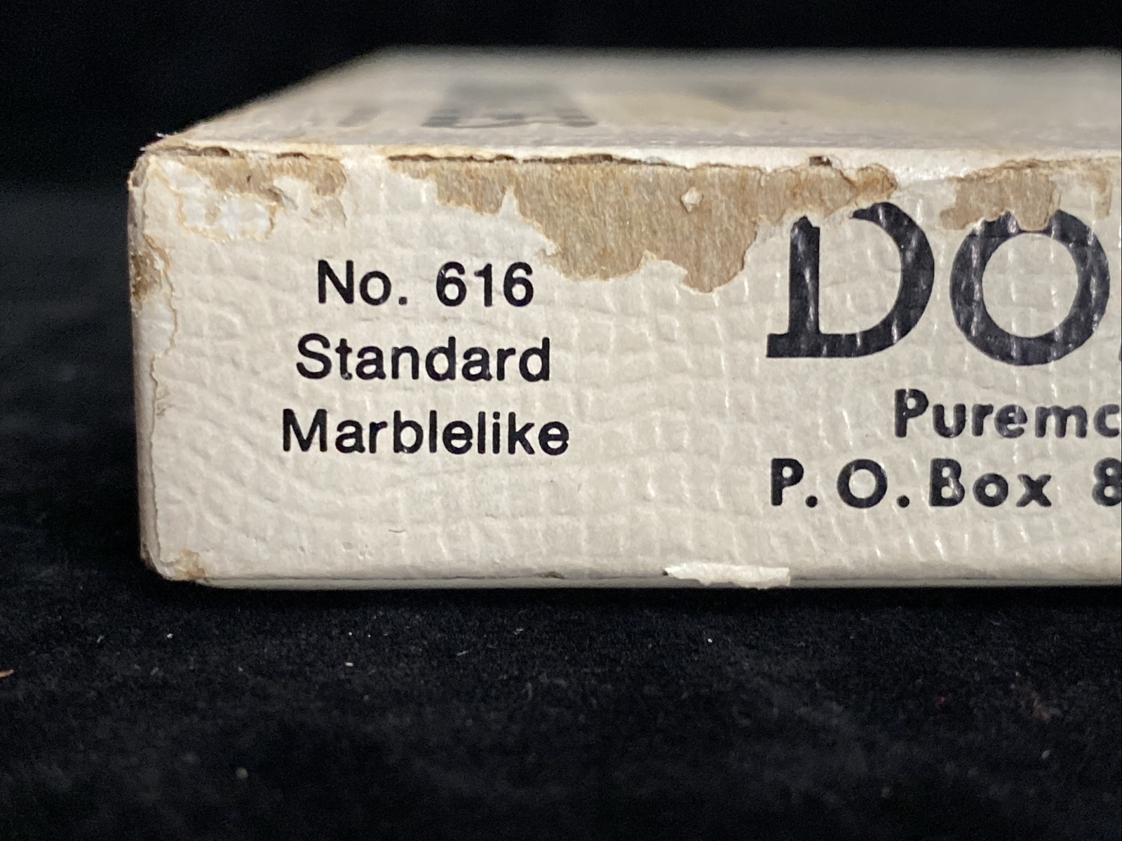 Vintage Set Of White Puremco No. 616 Standard Marblelike Dominoes Made In USA A1