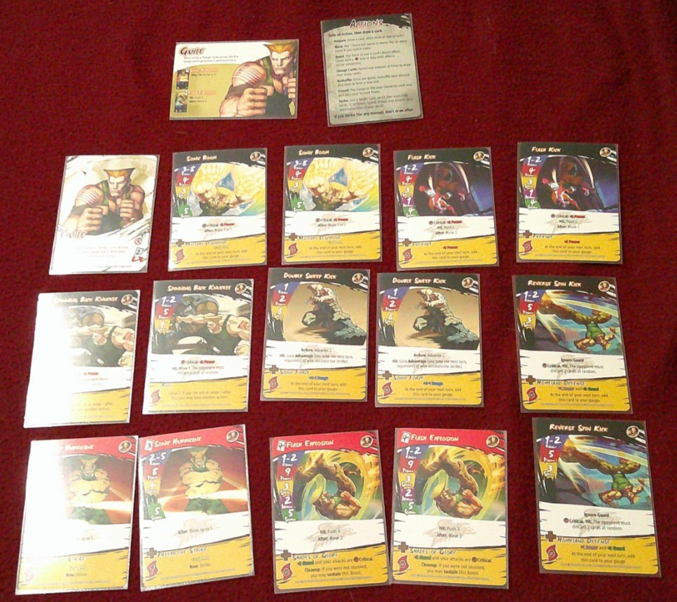 Level 99 Exceed Fighting System Street Fighter Guile counted complete