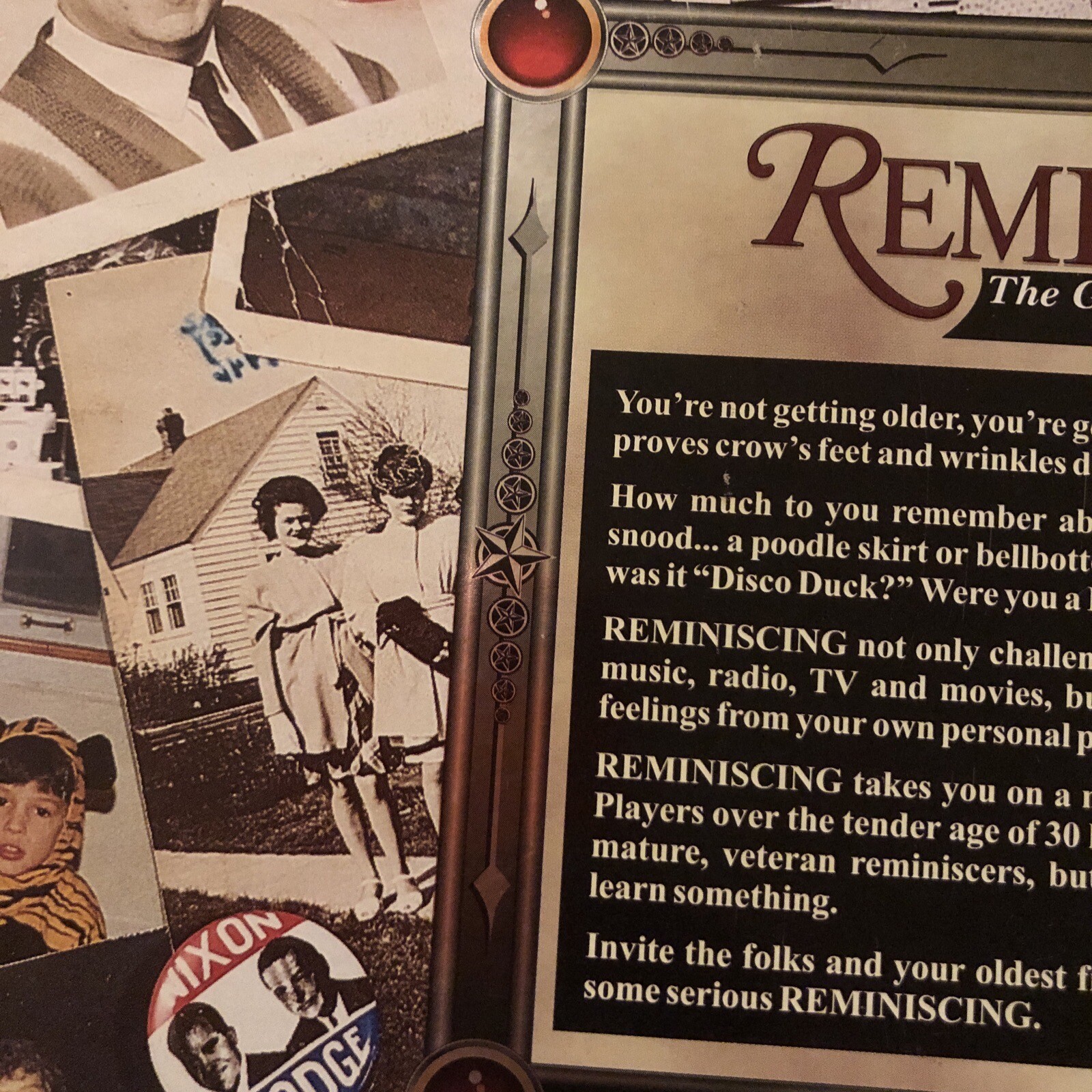 Reminiscing The game for People over 30 2000 Millennium Edition Free Gifts 🎁