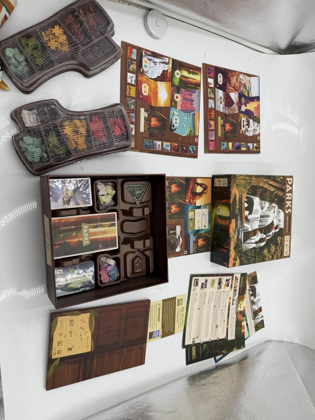 ✨✨✨Parks Keymaster Games Fifty-Nine 59 Parks Henry Audubon Board Game ✨✨✨