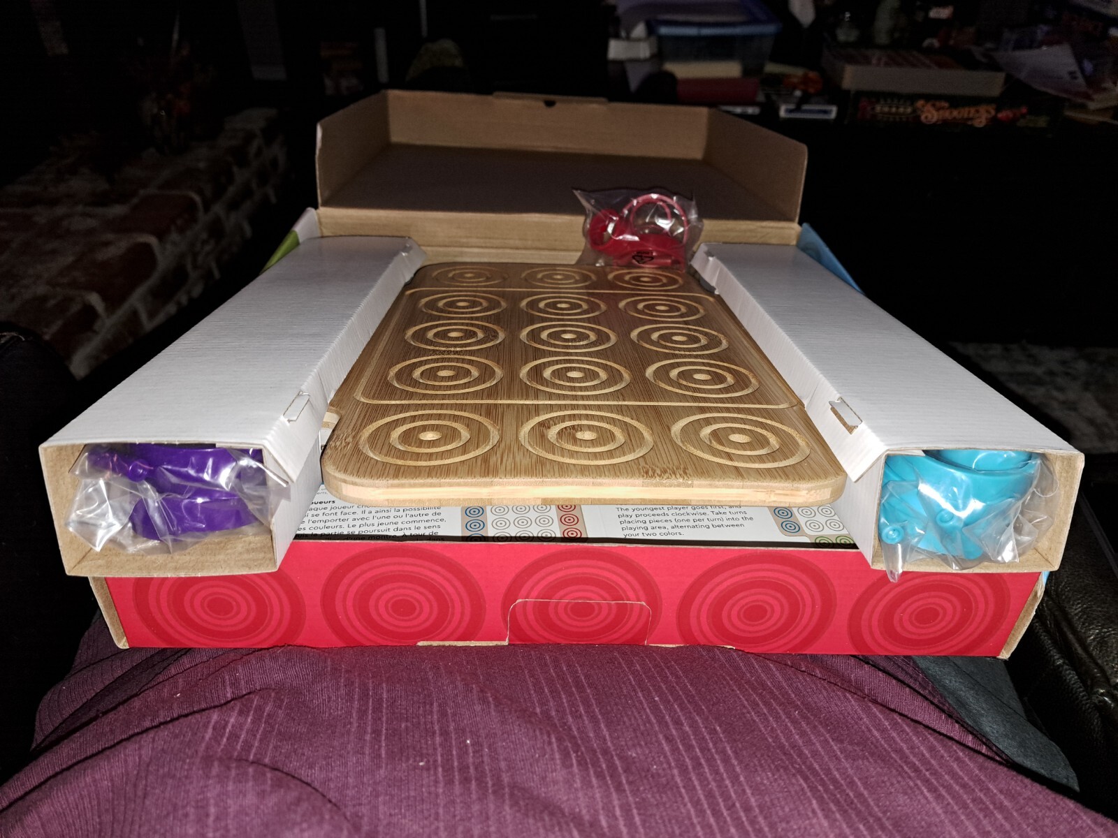 Otrio Deluxe – Strategy Game Wood Board by Marbles Brain Workshop COMPLETE