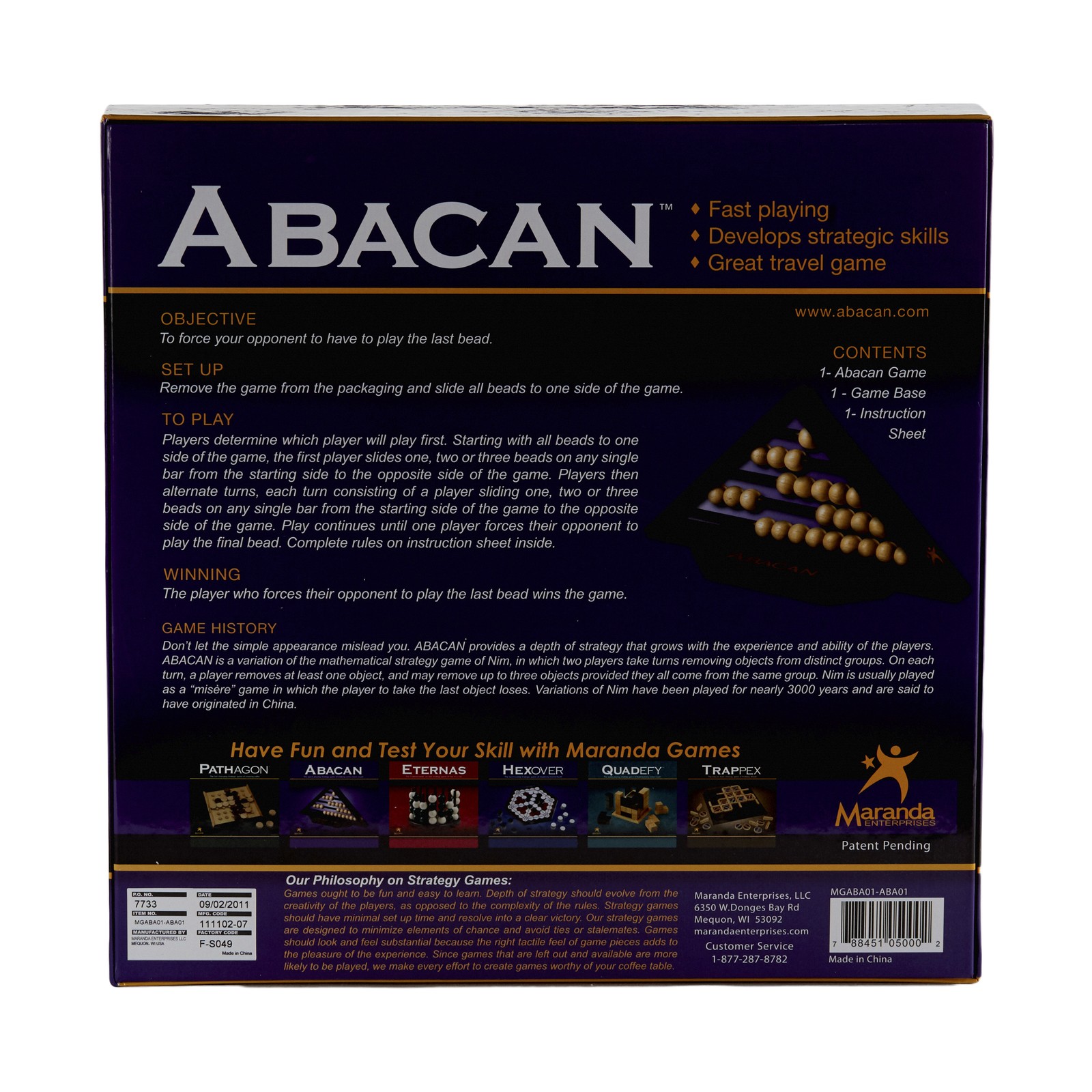 New – Front Porch Classics ABACAN – Ages 6+ | 2 players