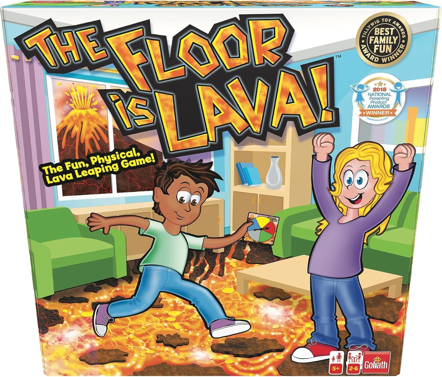 Endless Games The Original The Floor is Lava! Game by Endless Games – Interactiv