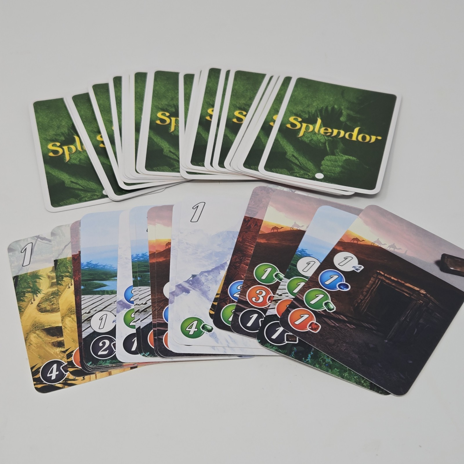 Splendor Board Game Space Cowboys Strategy Card Game Complete Marc André