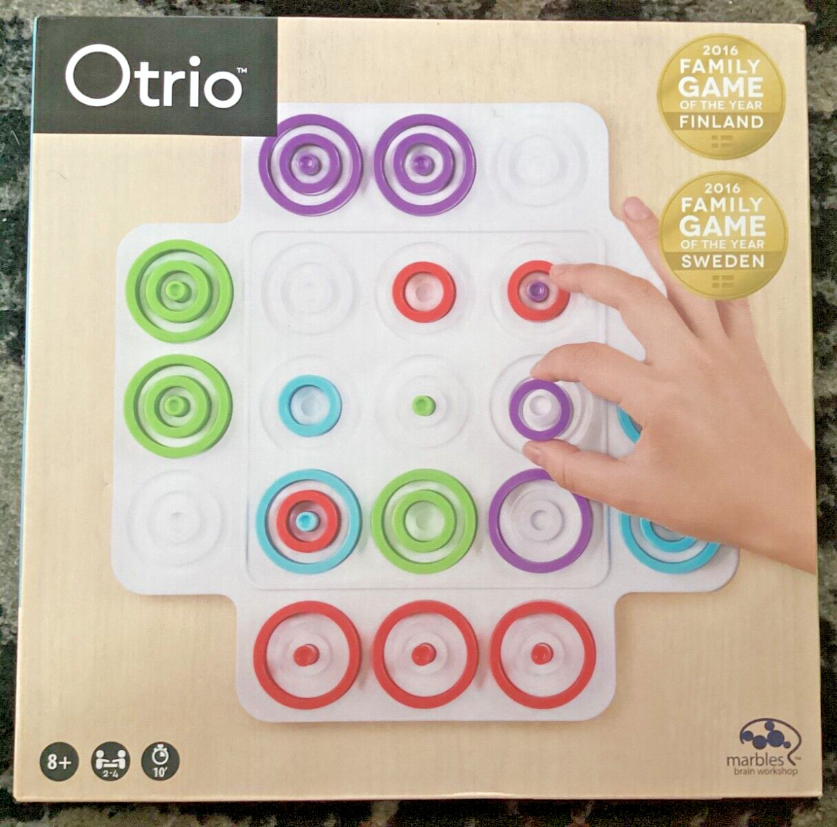 Otrio – Strategy Game – Marbles Brain Workshop – NEW! Sealed Box