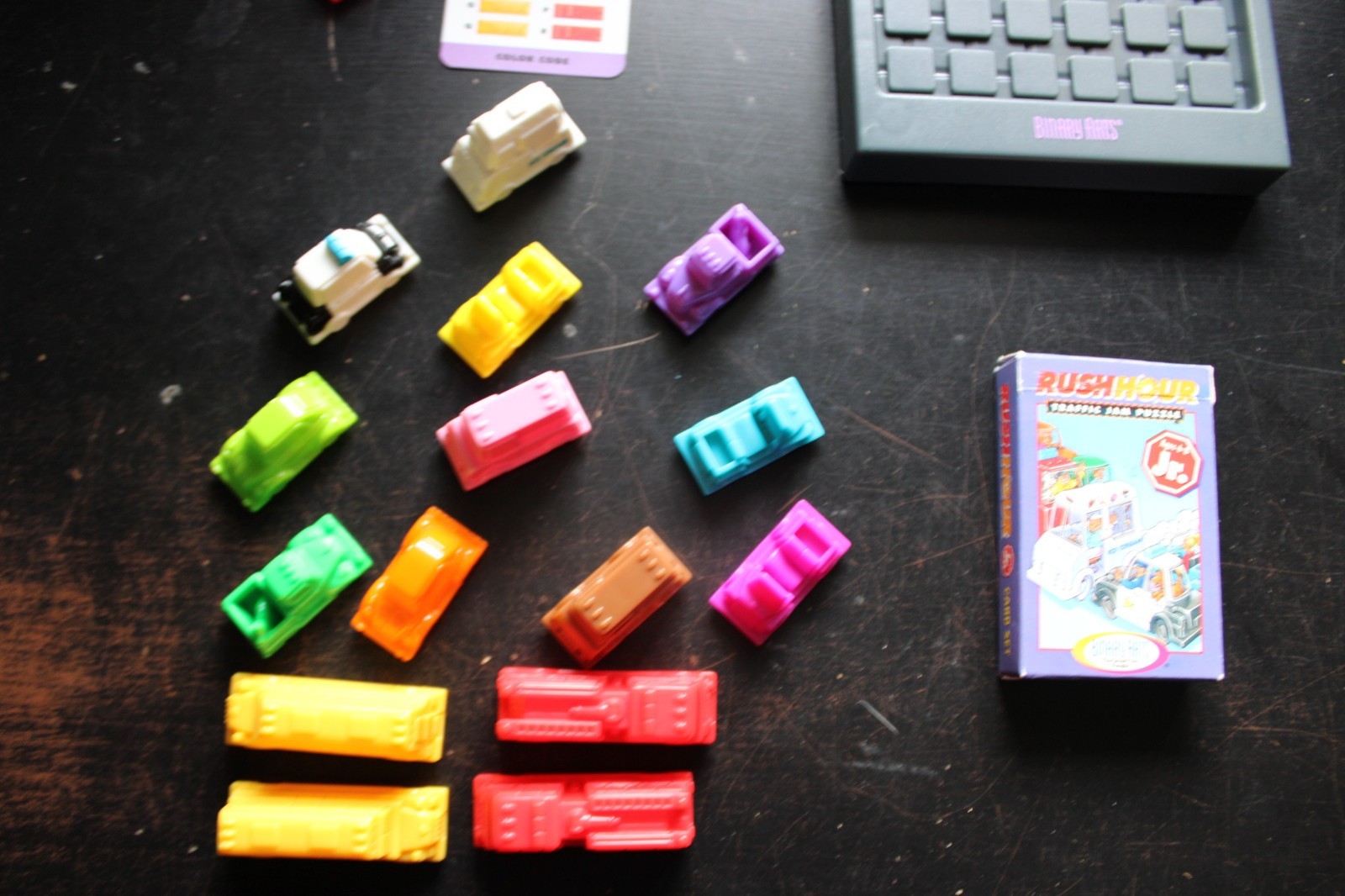 Binary Arts 2000 RUSH HOUR Junior ~ Traffic Jam Game Jr. Vintage Game Ages 6-8