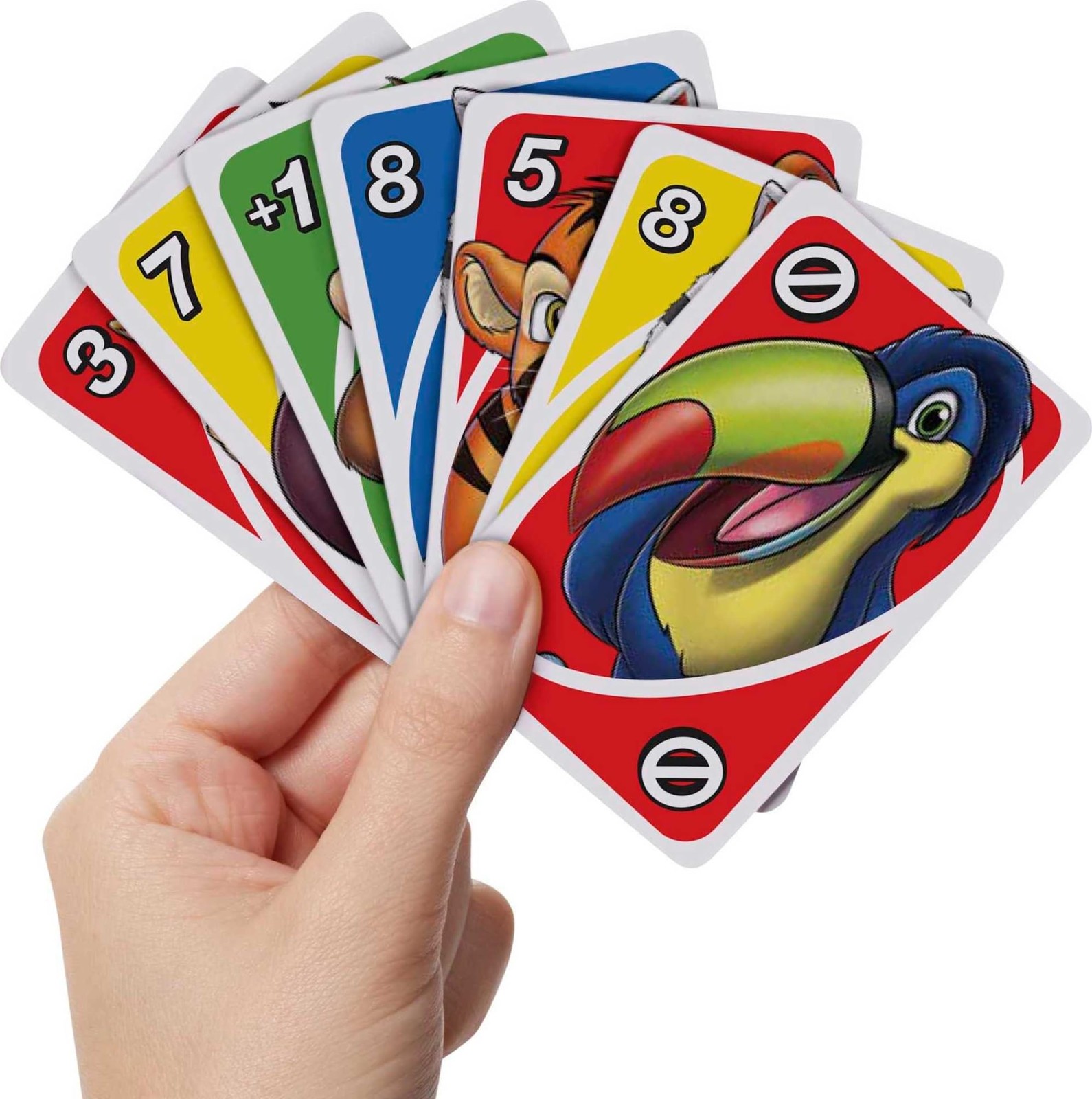UNO Junior Card Game with 45 Cards, Gift for Kids 3 Years Old & Up