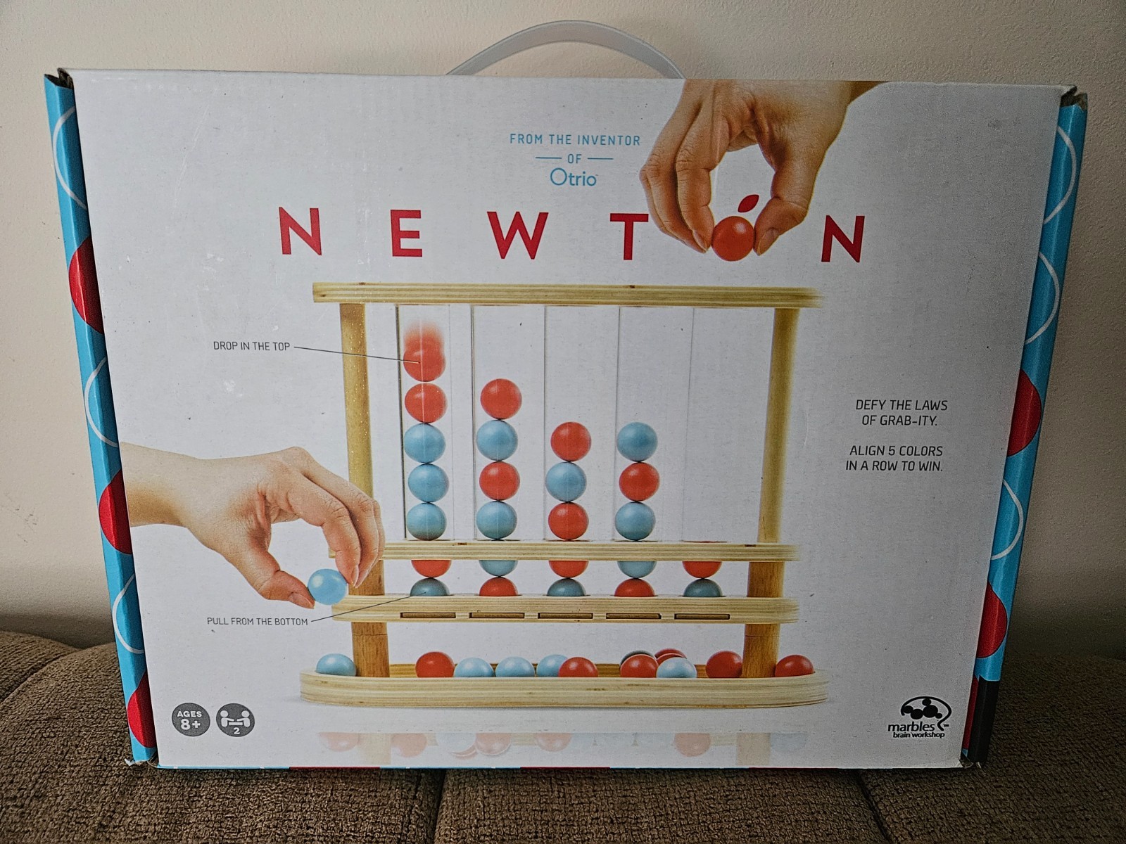 Newton brain workshop game 8+ years old 2 players game