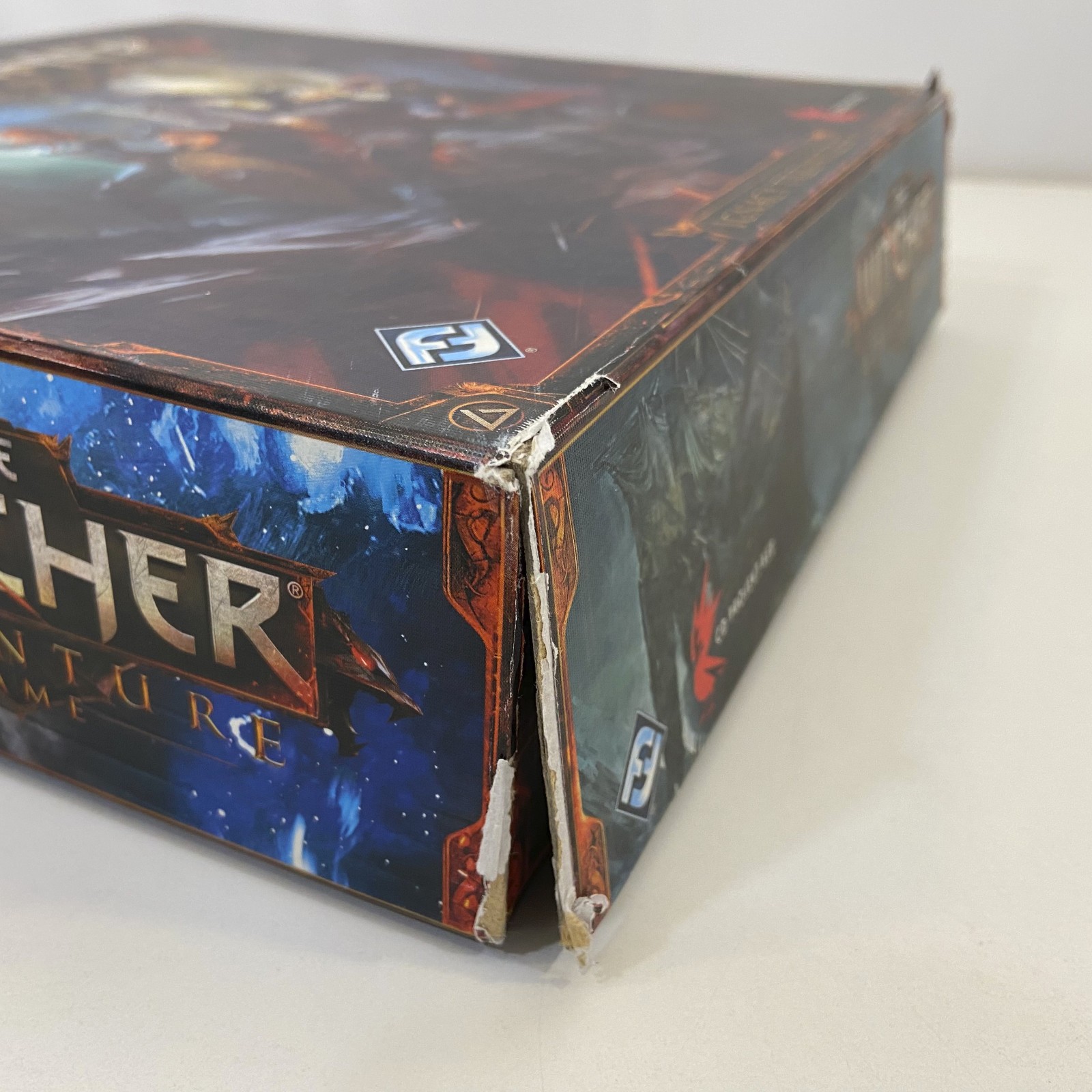 Witcher Adventure Game CD Projekt Red 2014 Board Game BROKEN BOX Fantasy Flight