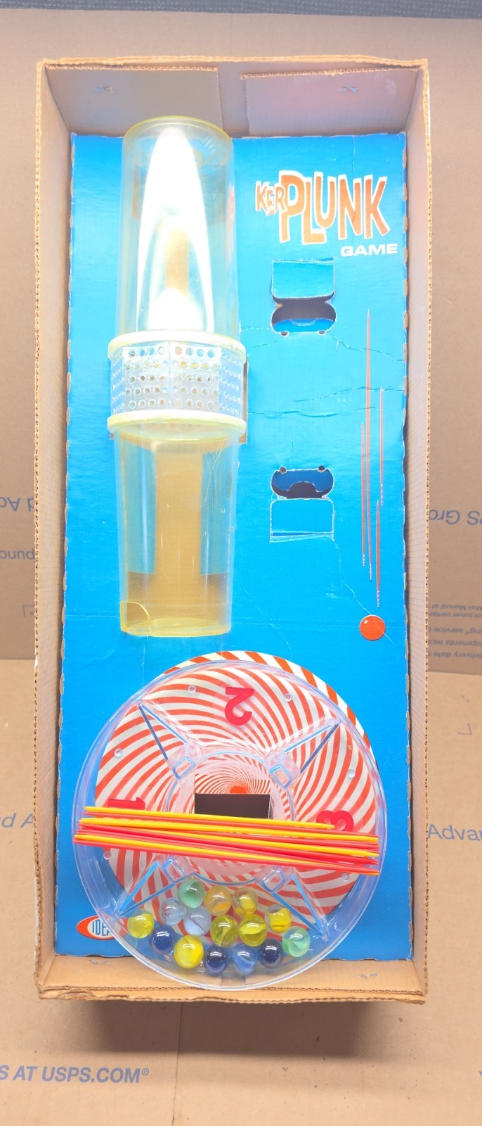 Vintage KerPlunk by Ideal Game w/ Original Box and Accessories