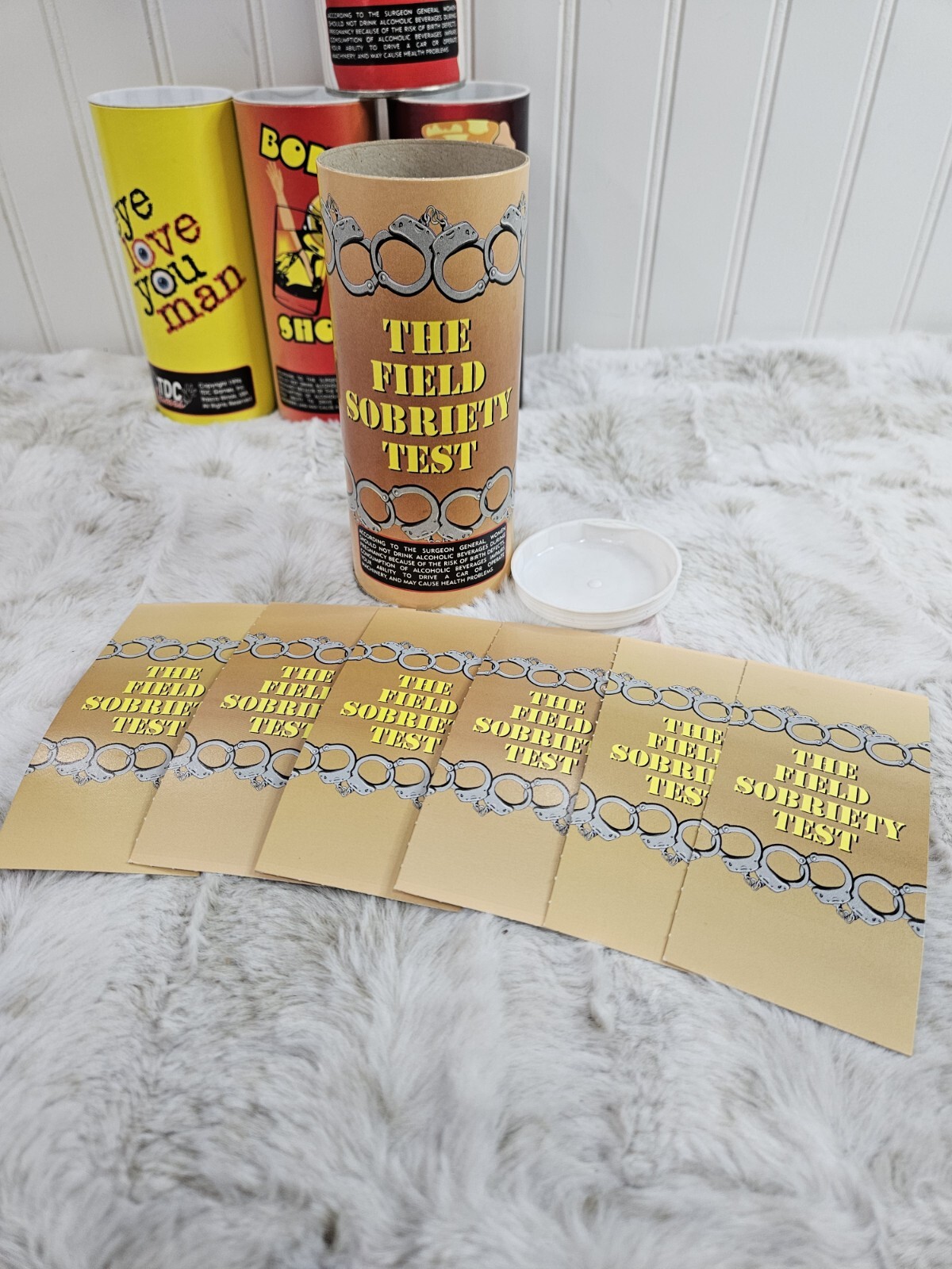Vintage TDC Games Drinking Party Game Collection 1996 90s Bar Novelty Lot of 6