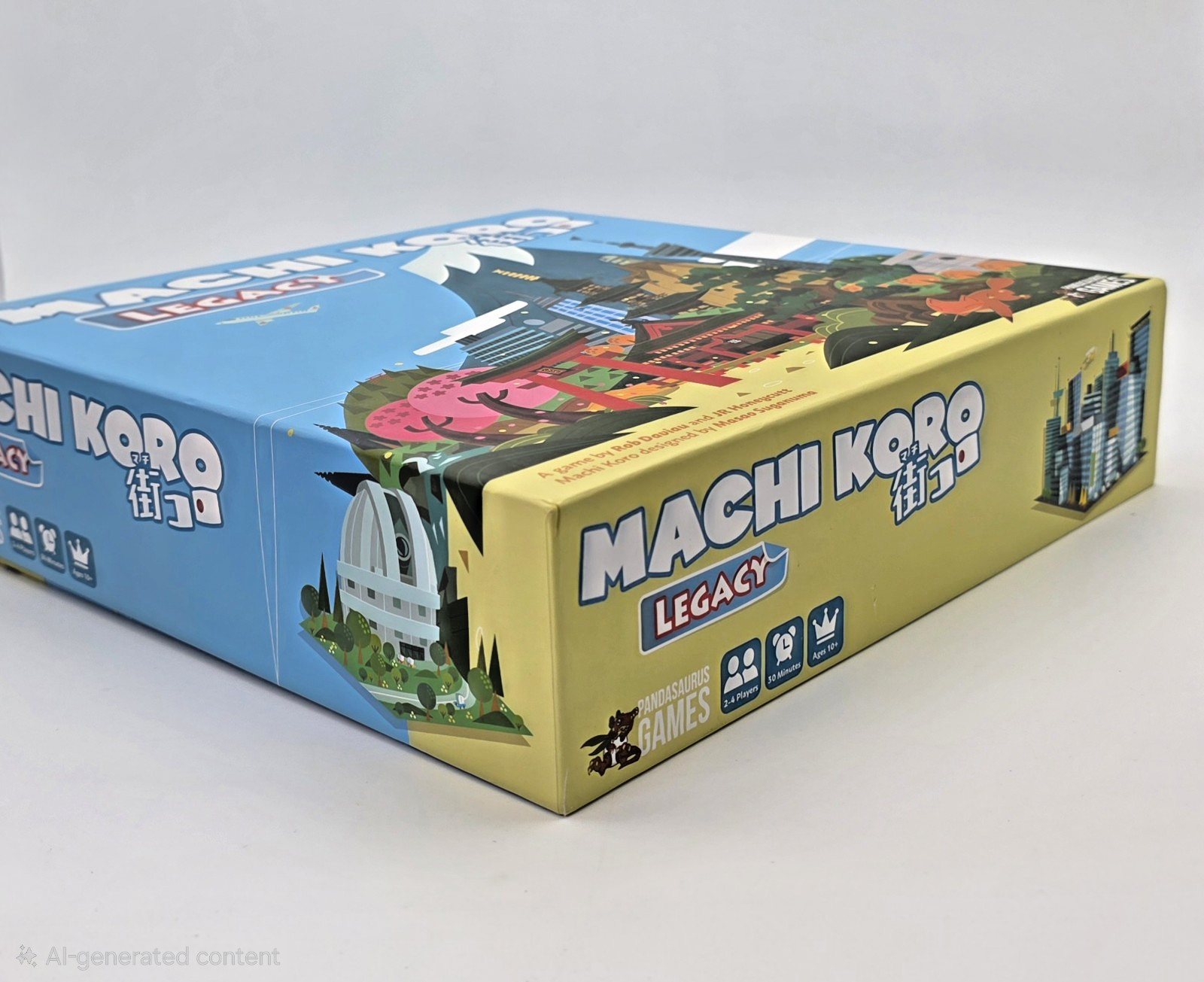 Machi Koro Legacy Board Game by Pandasaurus – Shows Signs of Play – Complete