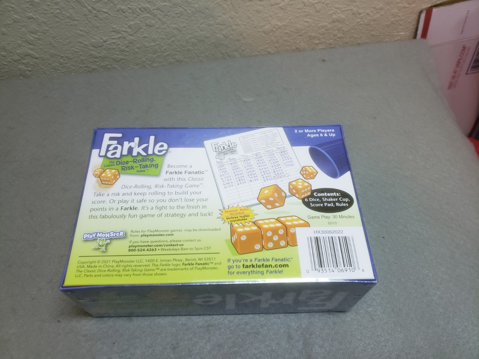 Farkle Classic Dice Game Brand, New – Sealed