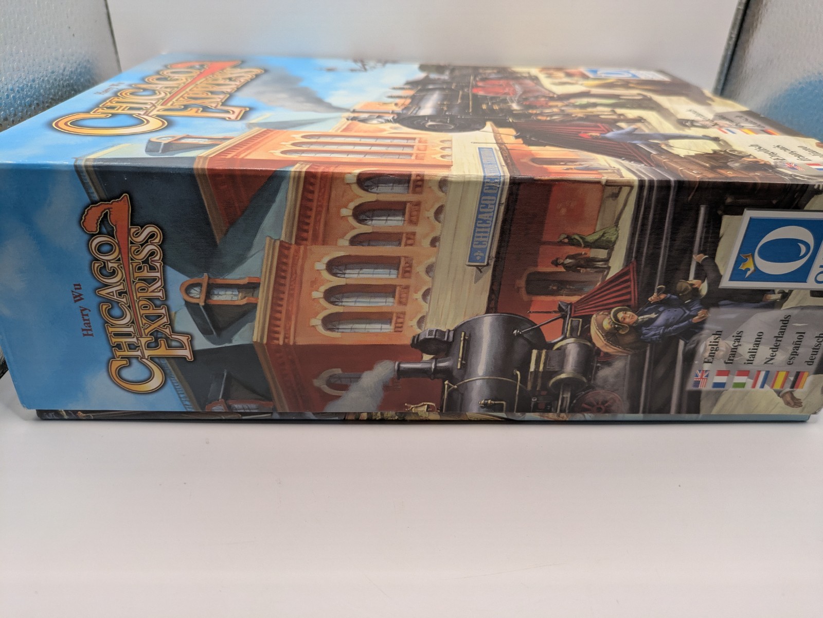 Harry Wu Chicago Express Board Game Queens Games COMPLETE!