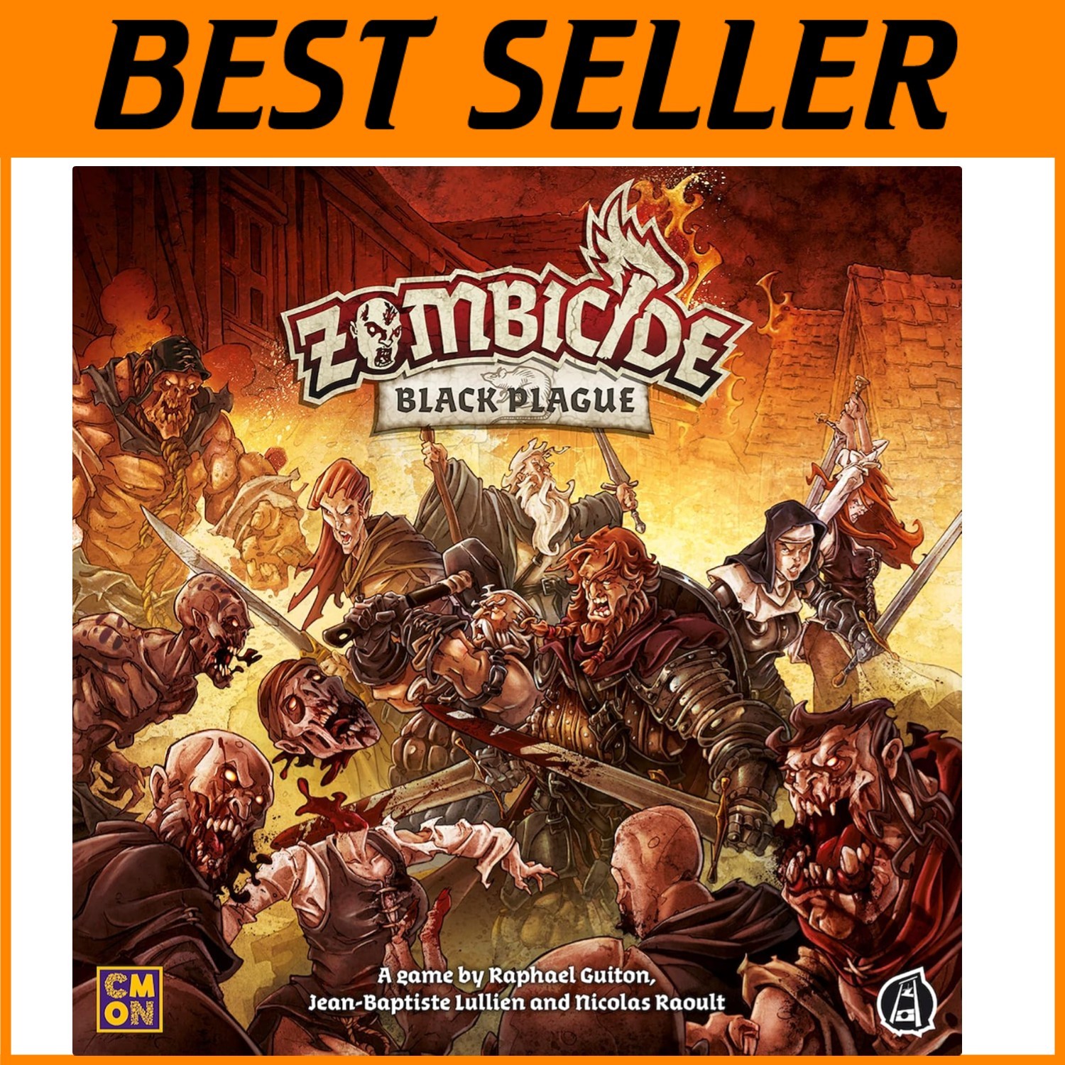 Zombicide Black Plague: Medieval Fantasy Zombie Board Game
