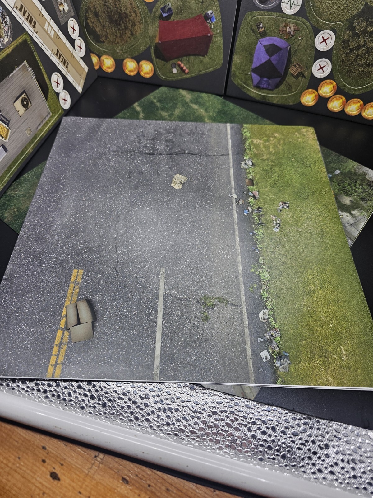 The WALKING DEAD No Sanctuary Days Gone Bye Game Expansion Replacement pieces