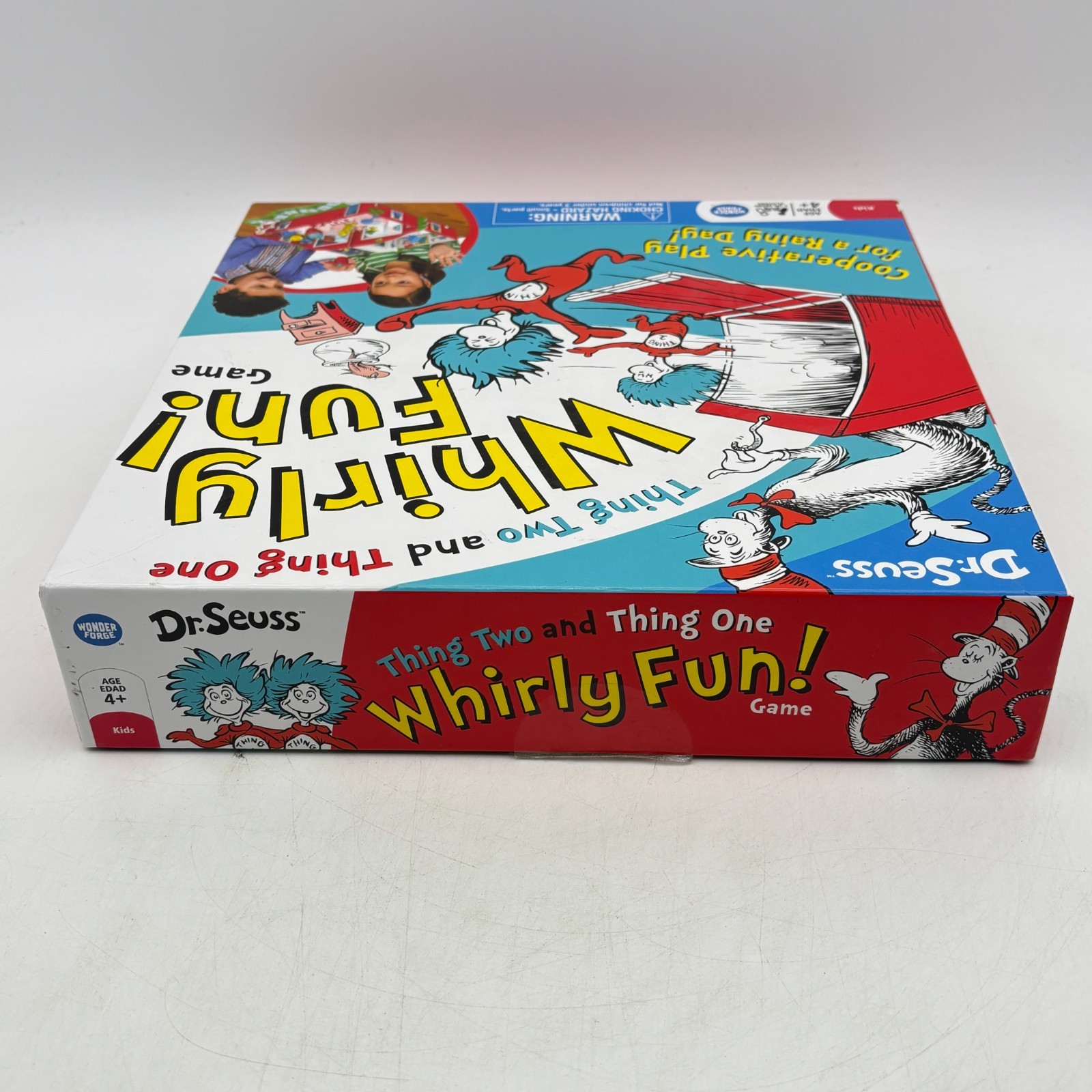 Dr. Seuss Whirly Fun Game COMPLETE Wonder Forge 2016 Kids Family Cat in the Hat