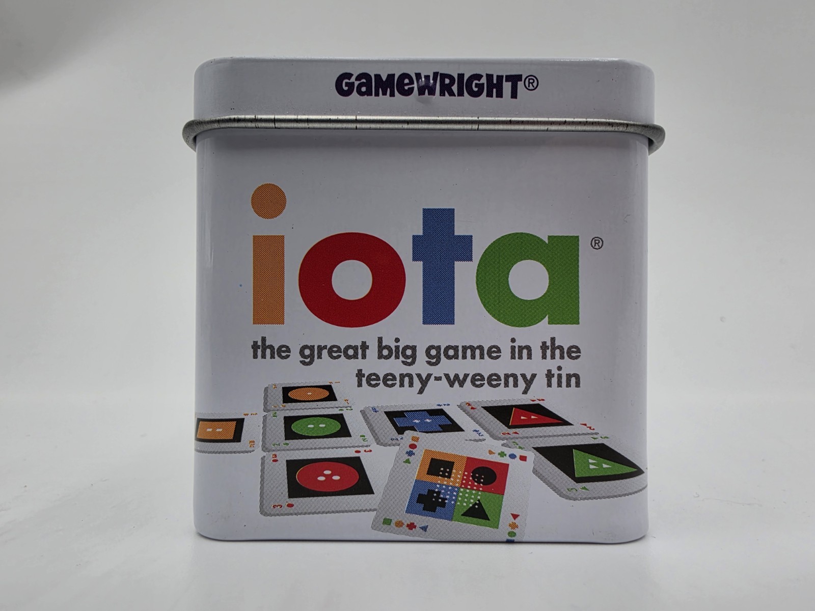 Iota The Great Big Game In The Teeny-Weeny Tin Gamewright 2012 Complete