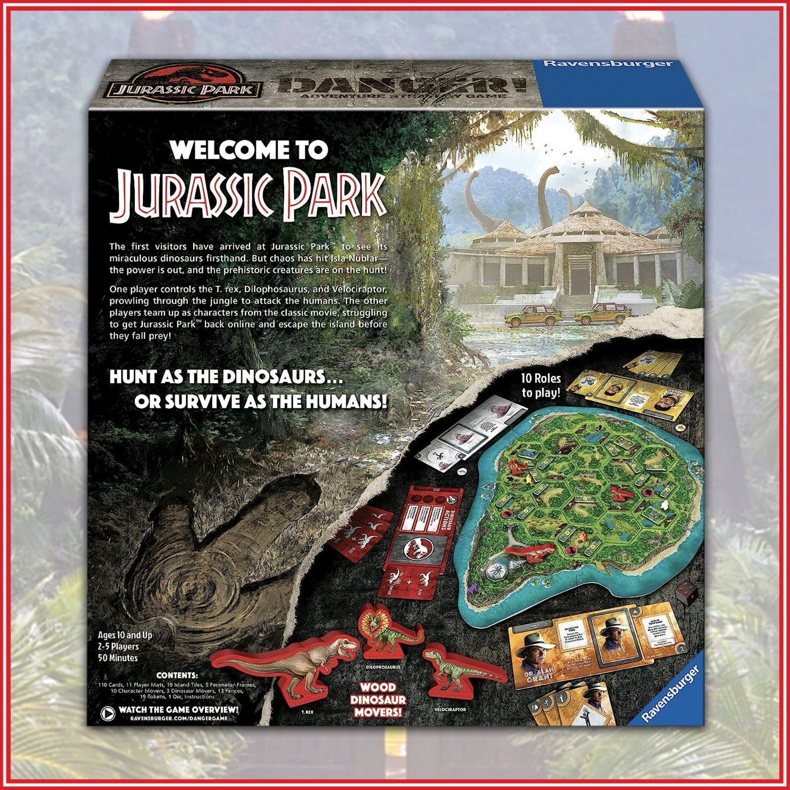 Jurassic Park Danger! Ravensburger AG Board Game 2018