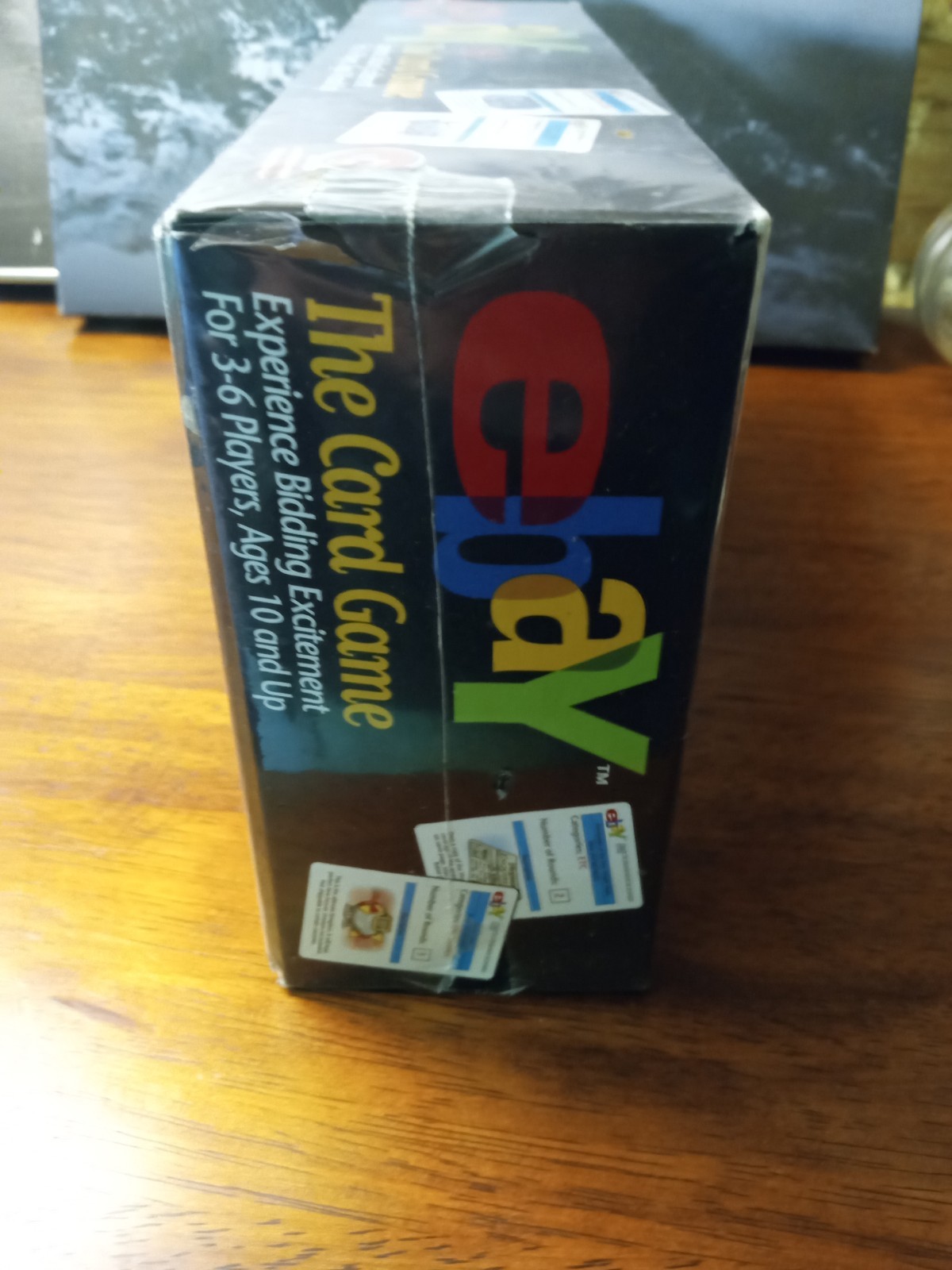 Vintage EBay The Card Game 2001 Journeyman Press Factory Sealed Board Game