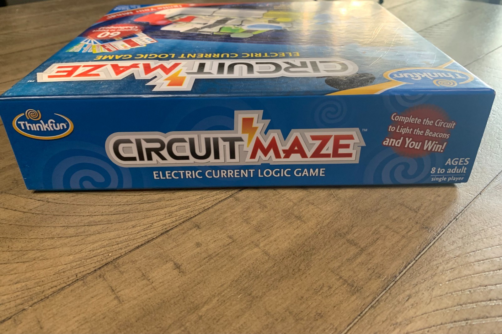 ThinkFun CIRCUIT MAZE Electric Current Logic Game | Ignite Your Mind! 60 Challen