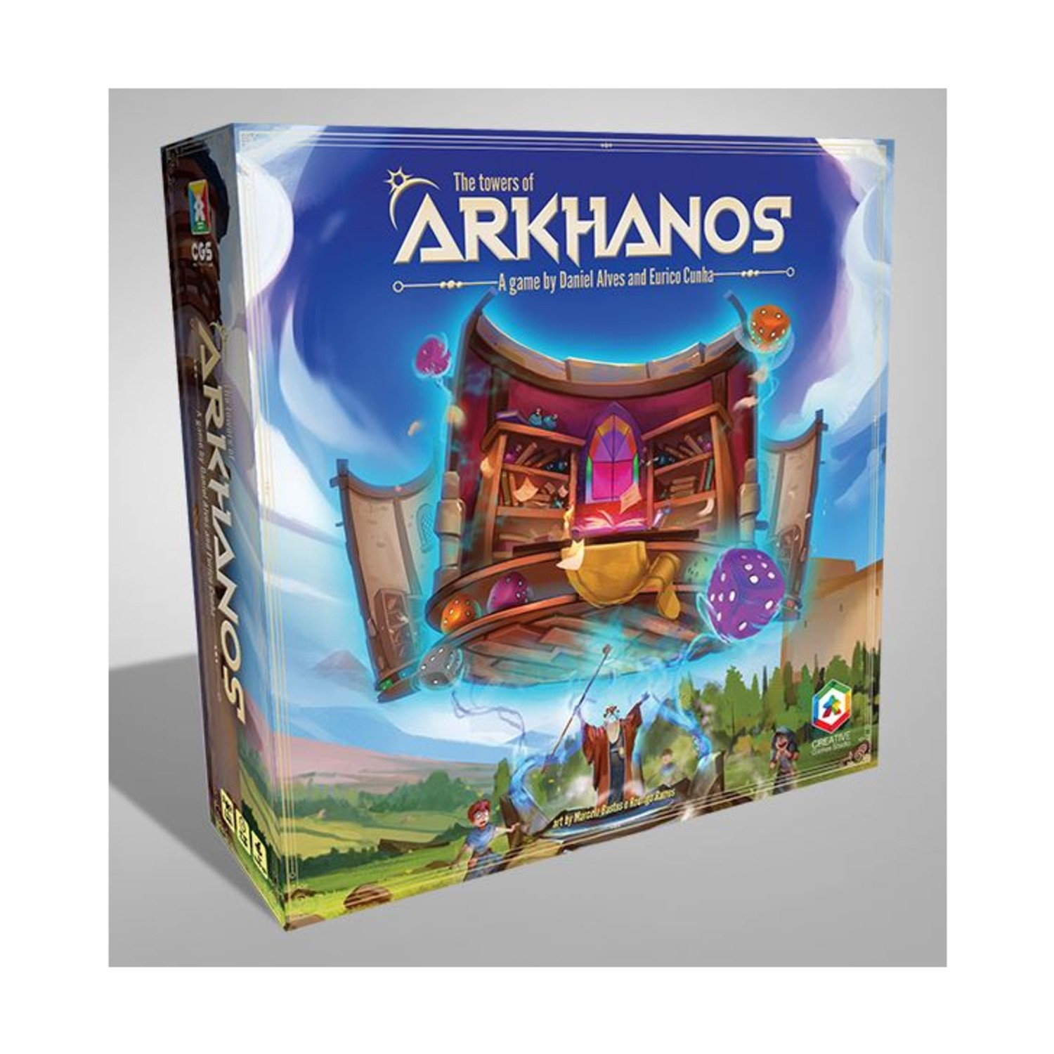 Creative Games Board Game Towers of Arkhanos Box SW (EX/New)